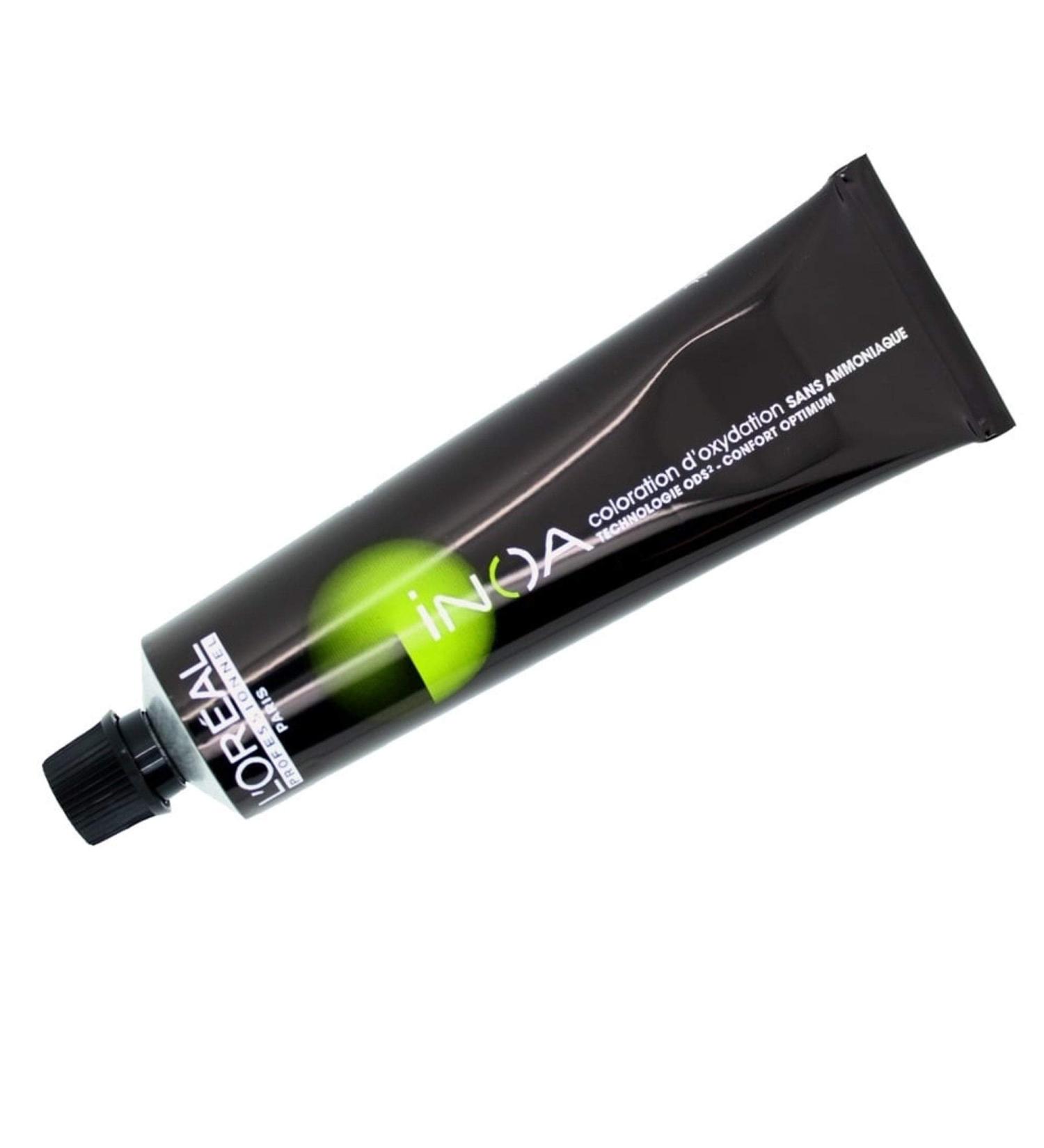 L Or al Inoa 5.60 Light Brown Intense Red DM5 permanent coloration ammonia-free odorless 60 ml