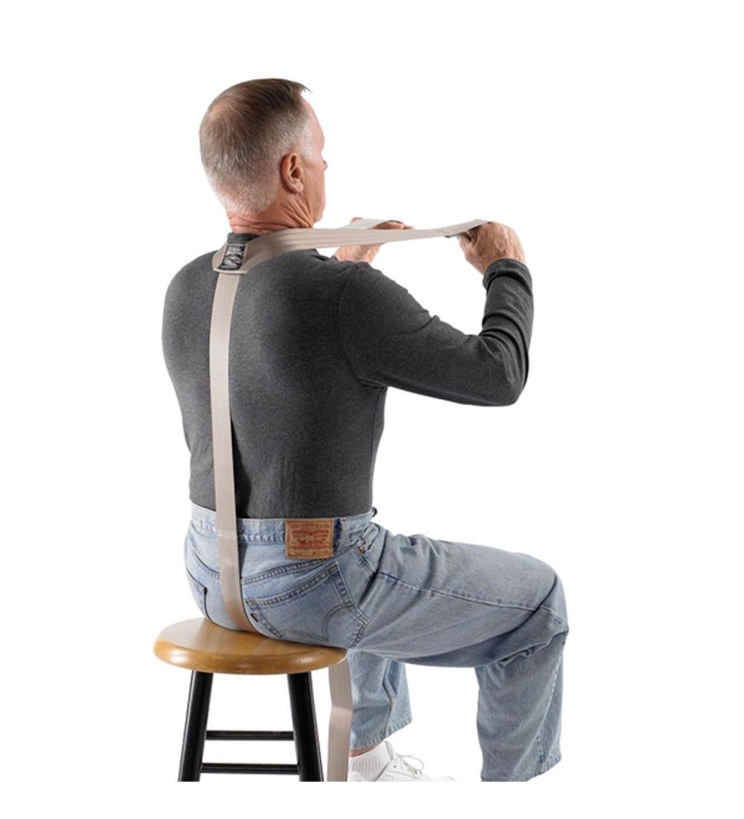 OPTP C-Spine Retractor Spine and Neck Retraction Device Stabilizes The Trunk for McKenzie Cervical Exercises Including Retraction and Extension - Enables End Range-of-Motion
