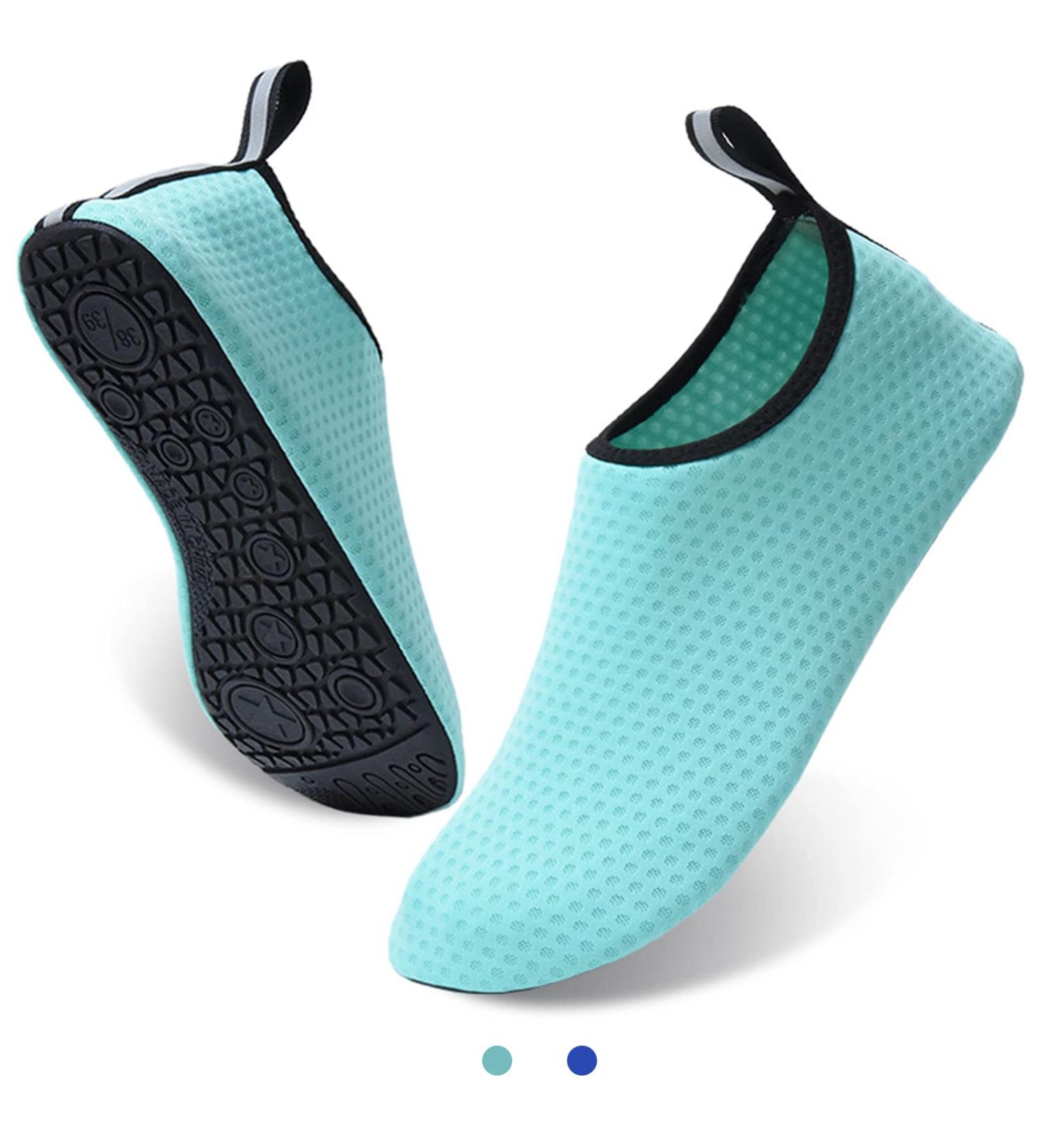 Buy Richdmi Beach Shoes | Quick-Drying Men & Women Water Sports Shoes - EU Size 38 Green - Buy Online on GoSupps.com