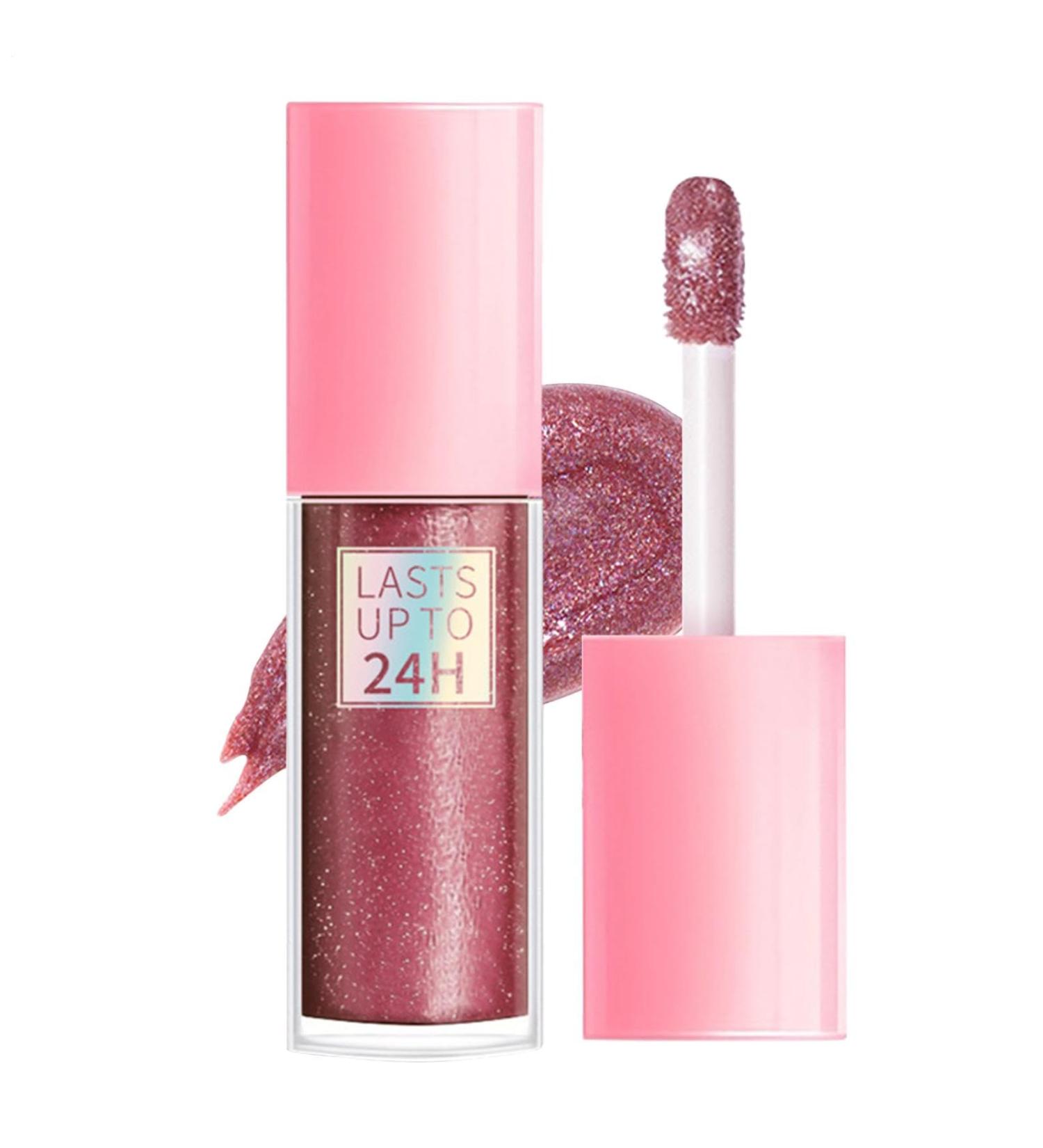  Whnbuij Glitter lip gloss - glossy shine for women natural lip makeup lip gloss and | - Buy Online on GoSupps.com