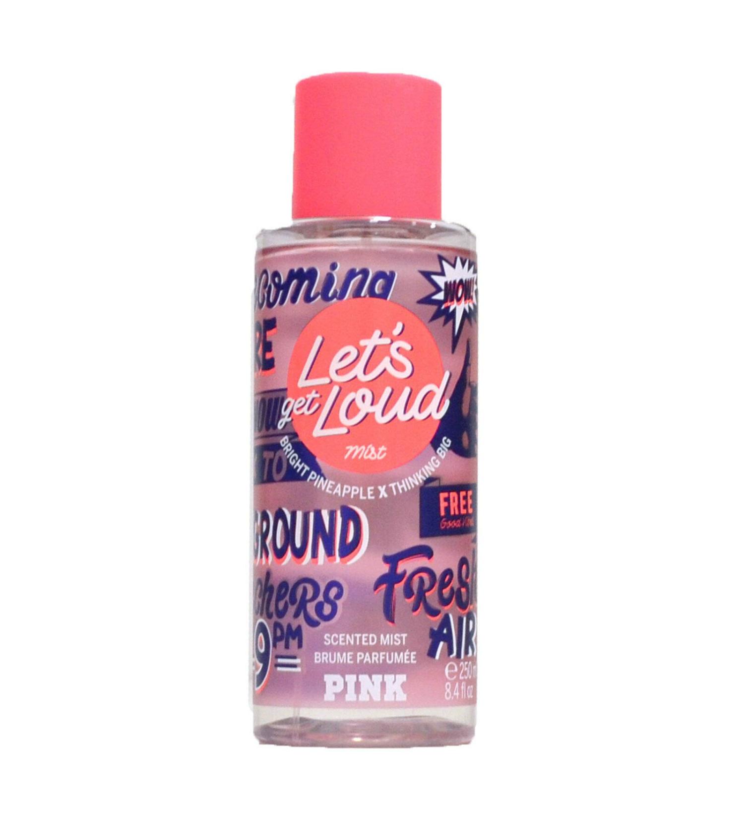 Victoria's Secret Pink Let's Get Loud Body Mist 8.4 Fl Oz