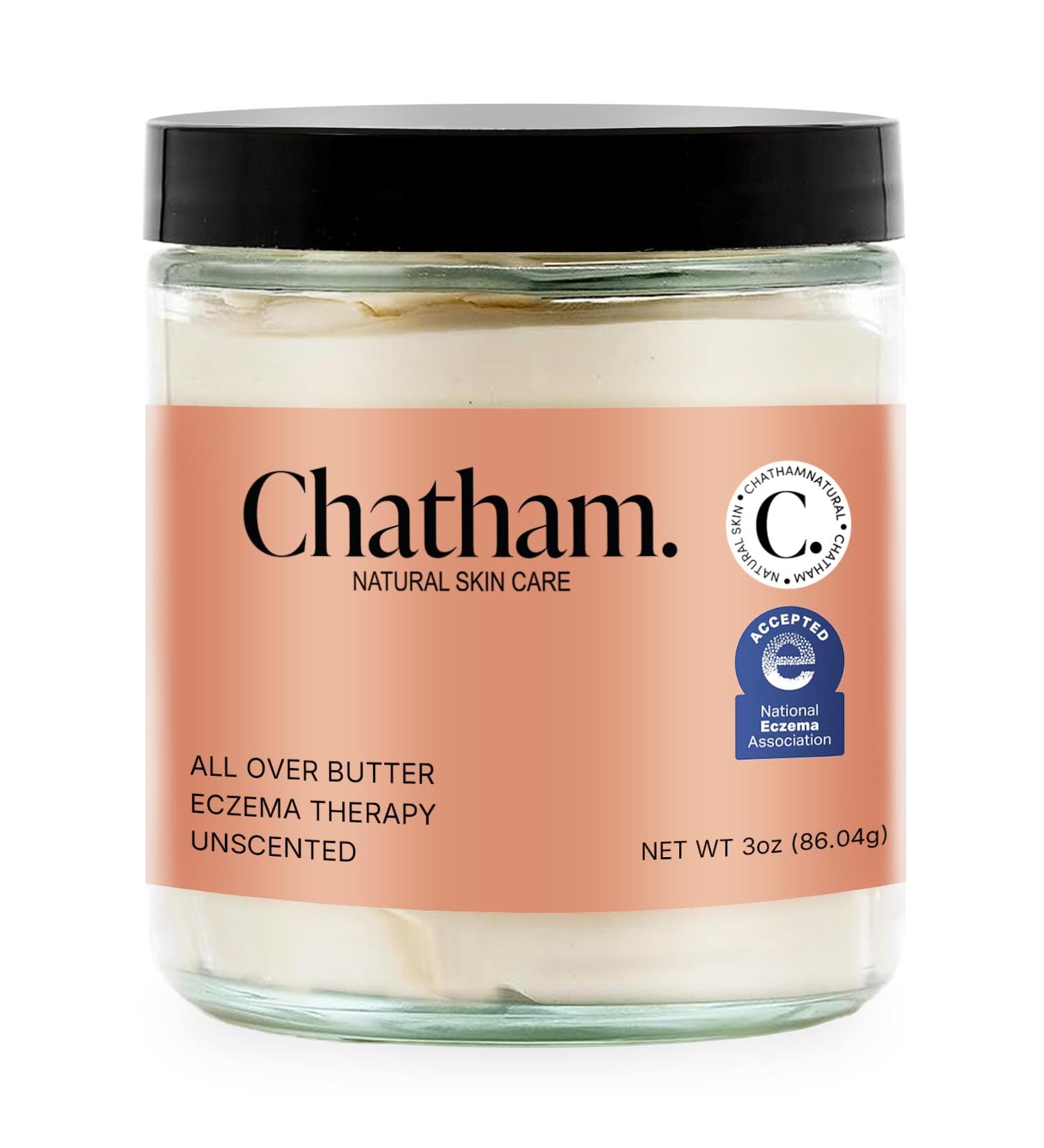 Chatham Natural Skin Care All Over Butter Eczema Relief Cream 3oz Dry Itchy Skin Face Feet and Hands. Trusted by Families and Steroid Free. Moisturizes and Softens Skin 3 Ounce (Pack of 1) - Buy Online on GoSupps.com