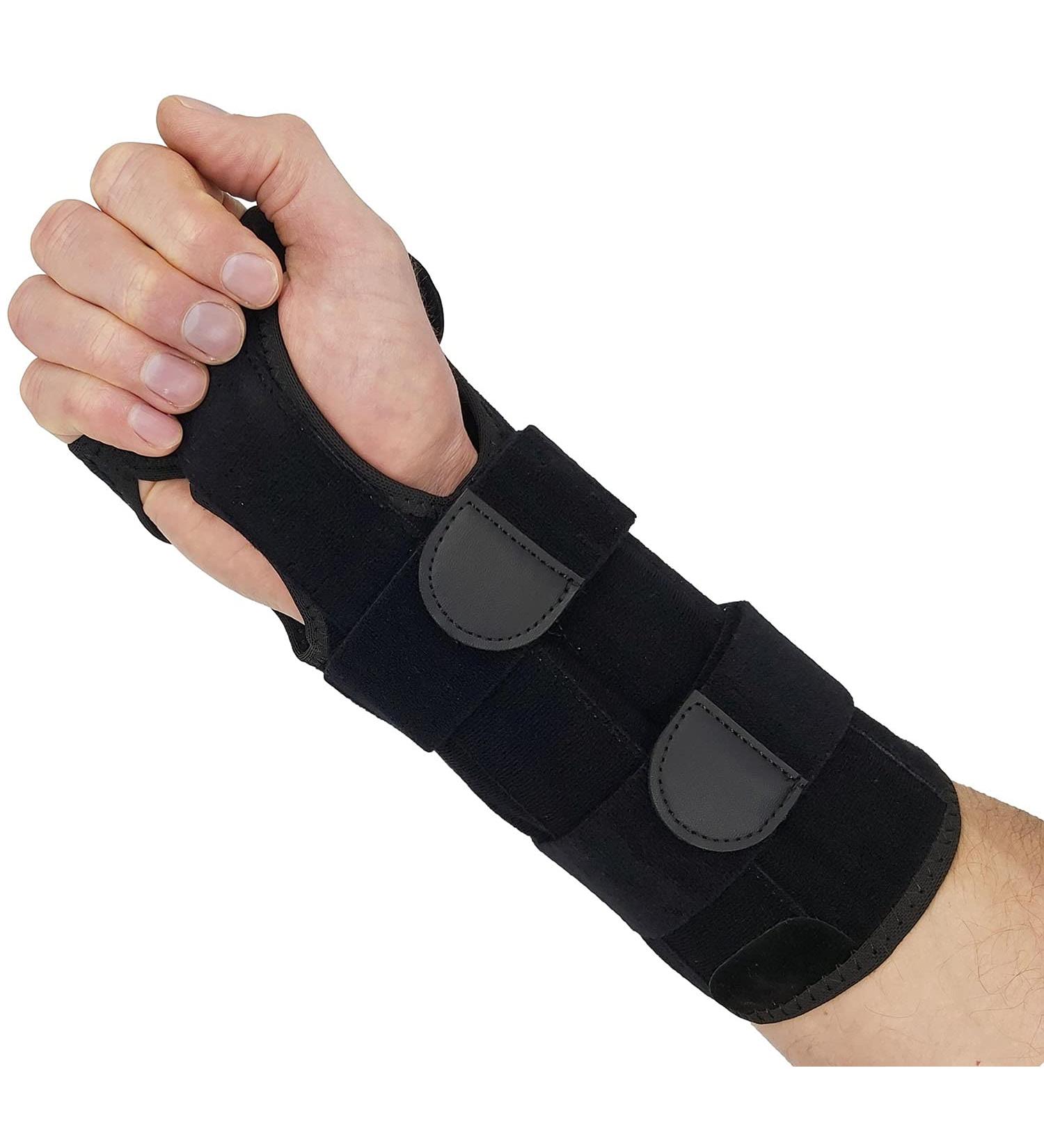 Carpal Tunnel Brace Wrist Splint - Longer Support for Forearm & Wrist. Reversible, Night Splint for Carpal Tunnel & Tendonitis Pain - Sm/Med - Buy Online on GoSupps.com
