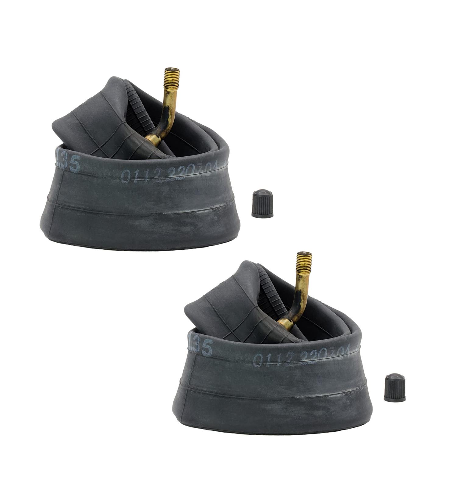 Bergmile |2x 12 inch hoses with AV angle 45 /45 |Seamless hose |20 x 12 1/2 x 1.75-2.35 (47/62-203/239) |Special butyl mixture |Stroller hose 12 inch hoses - 45 /45 valve angle (2 pieces)