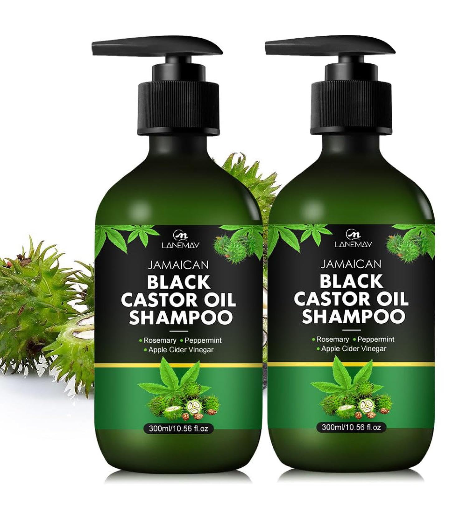 Jamaican Black Castor Oil Shampoo & Conditioner Set for Thinning Hair | Hair Thickening & Regrowth | Moisturizing Duo for Healthy Hair (2pc - Buy Online on GoSupps.com