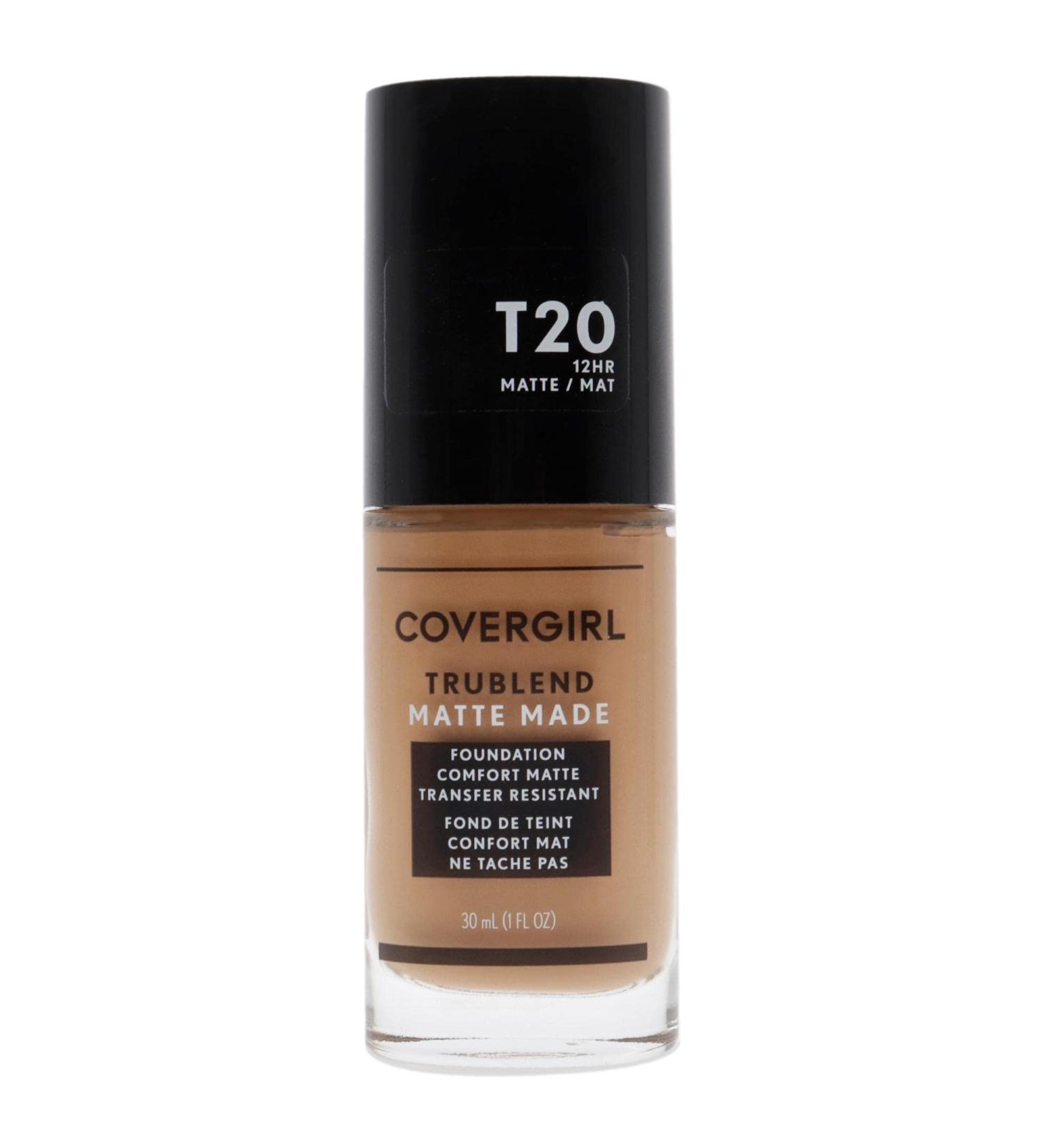 COVERGIRL TruBlend Matte Made Liquid Foundation - Soft Honey (1 Fl Oz) - Buy Online on GoSupps.com