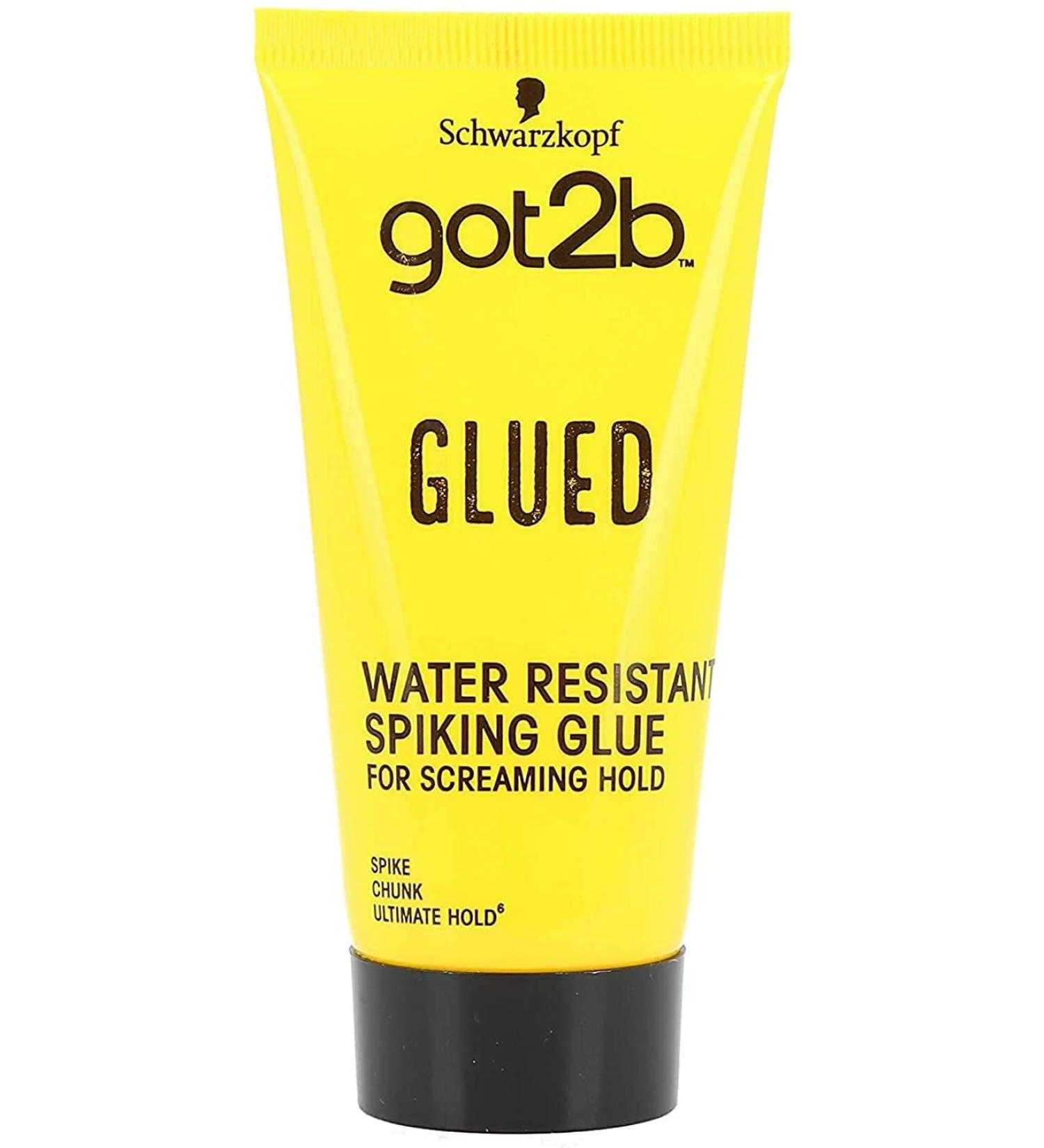 Schwarzkopf Got2b Glued Spiking Glue 50ml | Extreme Strong Hold Hair Gel for All-day Style - Buy Online on GoSupps.com