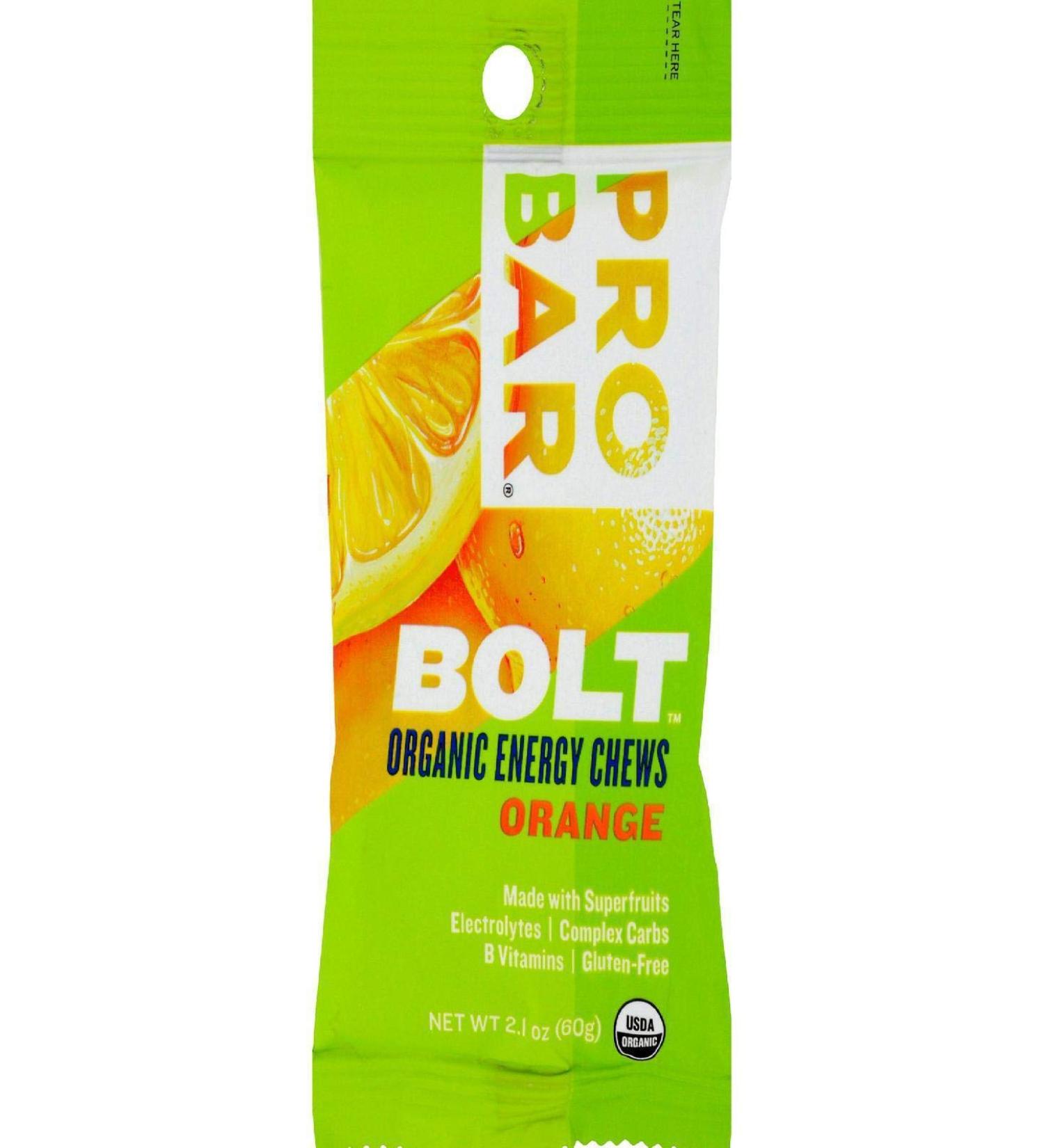 Probar Energy Chew Orange Organic - Healthy Energy Snack 2.1 oz | Buy Online & Ship Worldwide - Buy Online on GoSupps.com