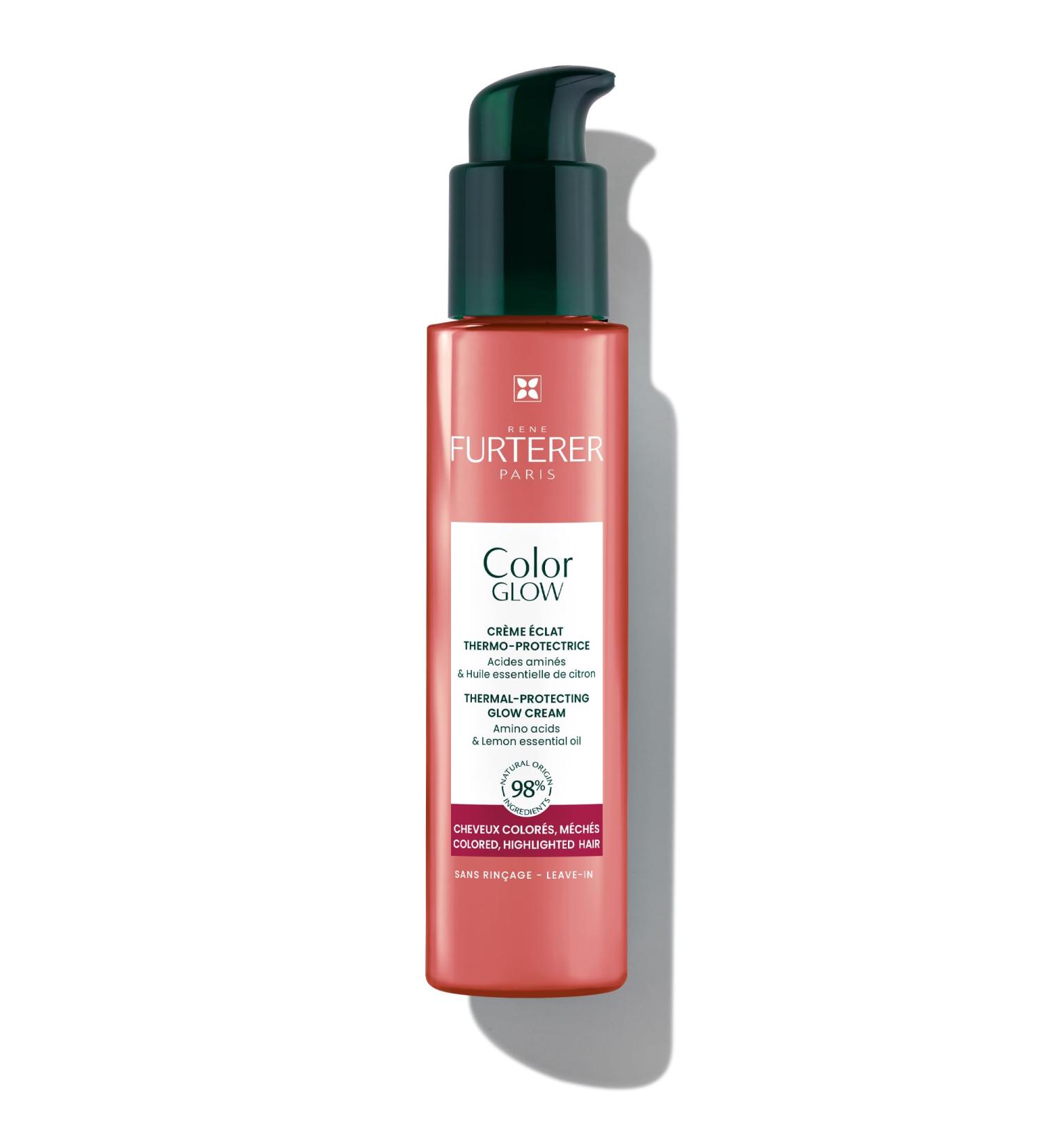 Rene Furterer Color Glow Thermal-Protecting Cream | Amino Acids & Lemon Oil | 3.3 fl oz - Buy Internationally - Buy Online on GoSupps.com