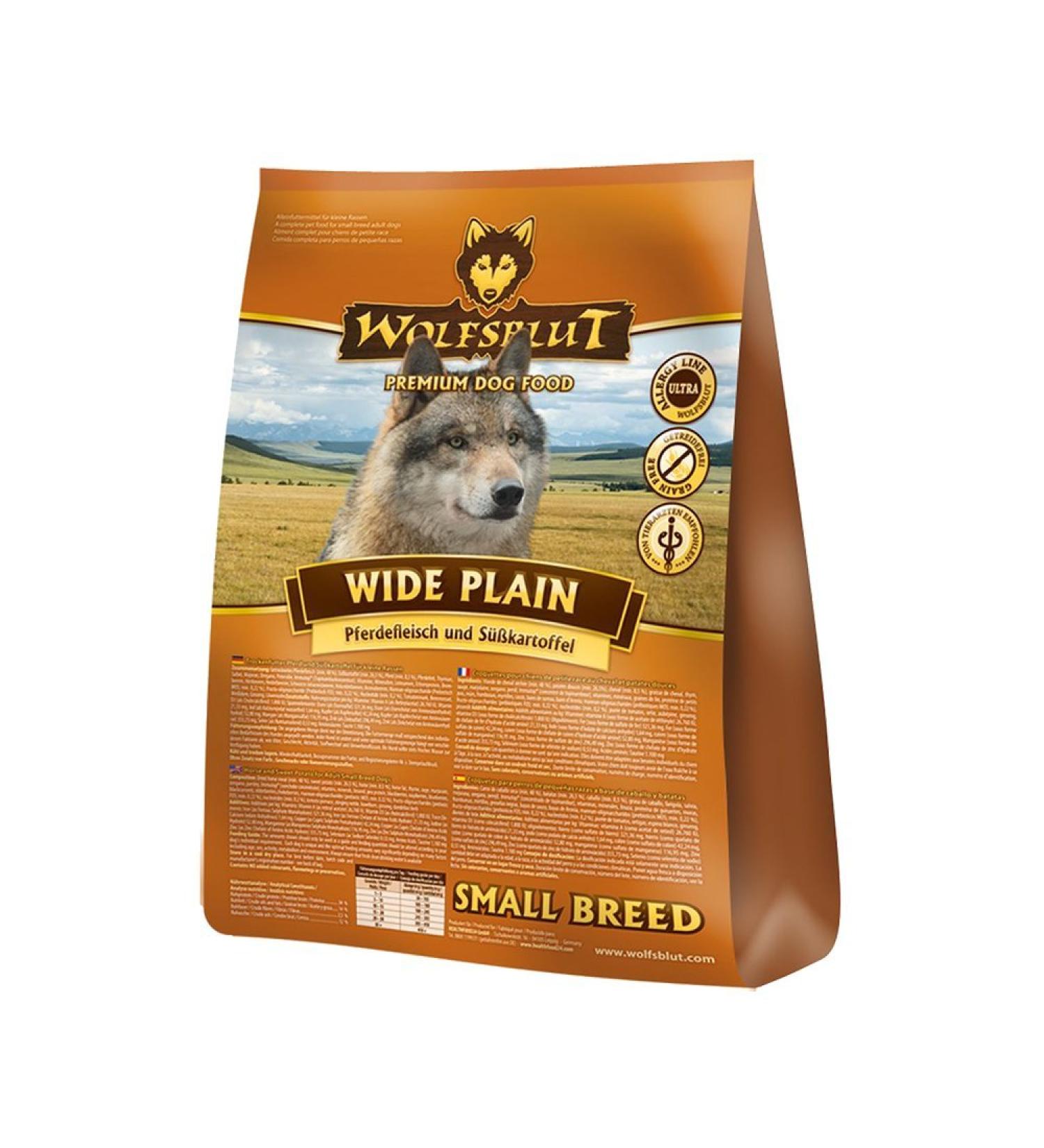 Wolfsblut Wide Plain Small Breed 1er Pack (1 x 2 kg)