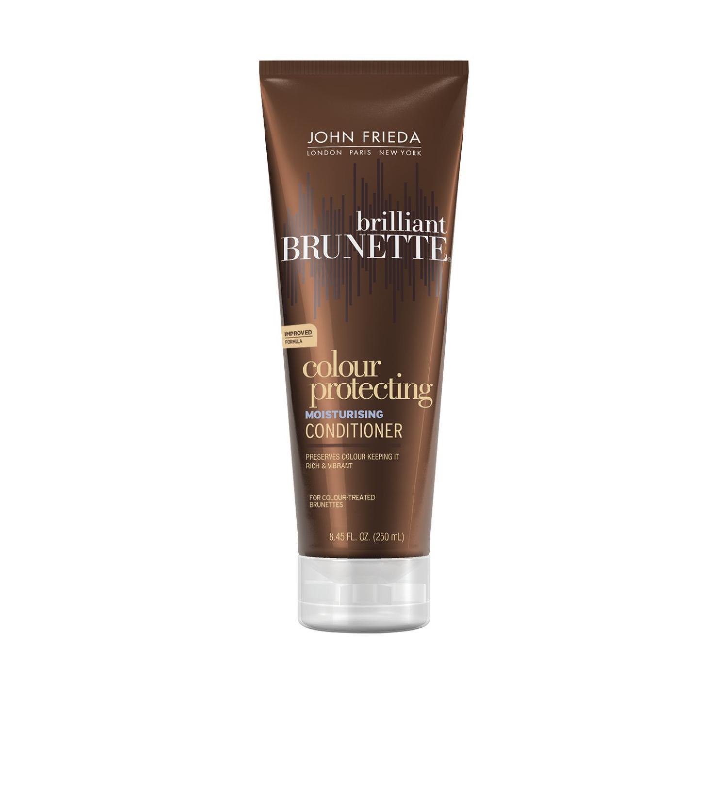 John Frieda Brilliant Brunette Shine Release Moisturizing Conditioner for All Shades 8.45 oz