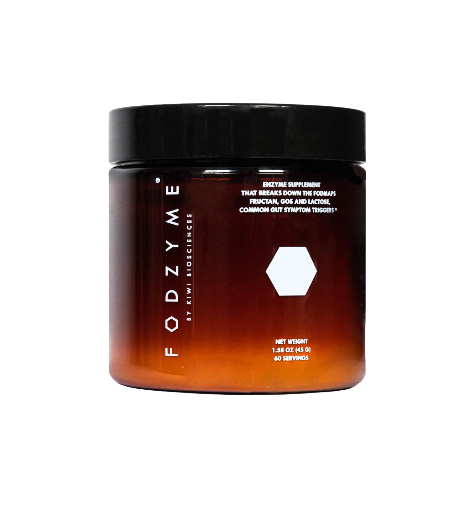 FODZYME 60 Dose Home Kit | Effective Digestive Relief from Bloating Gas & Constipation | Enzymes for Onion Garlic Dairy & More - Shop Now - Buy Online on GoSupps.com