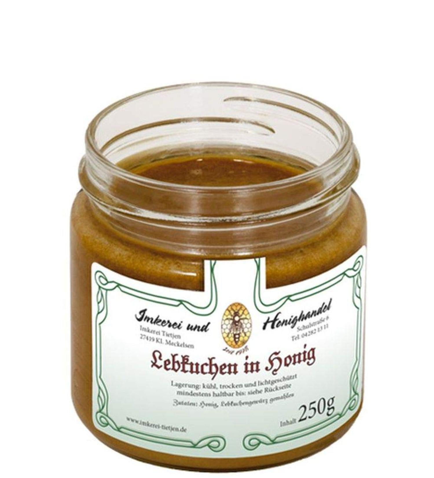 Gingerbread in honey 250 g honey with gingerbread spices Christmas aromatic without additives from Imkerei Nordheide - Buy Online on GoSupps.com