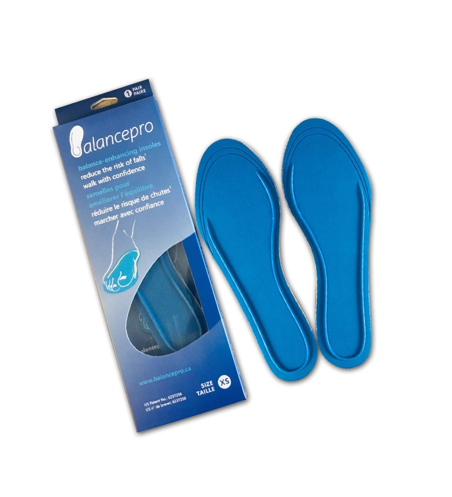 BalancePro Men's Balance Enhancing Shoe Inserts | Patented Insoles for Fall Prevention | Ideal for Elderly & Parkinson's | Size Medium (8.5-10) - Buy Online on GoSupps.com