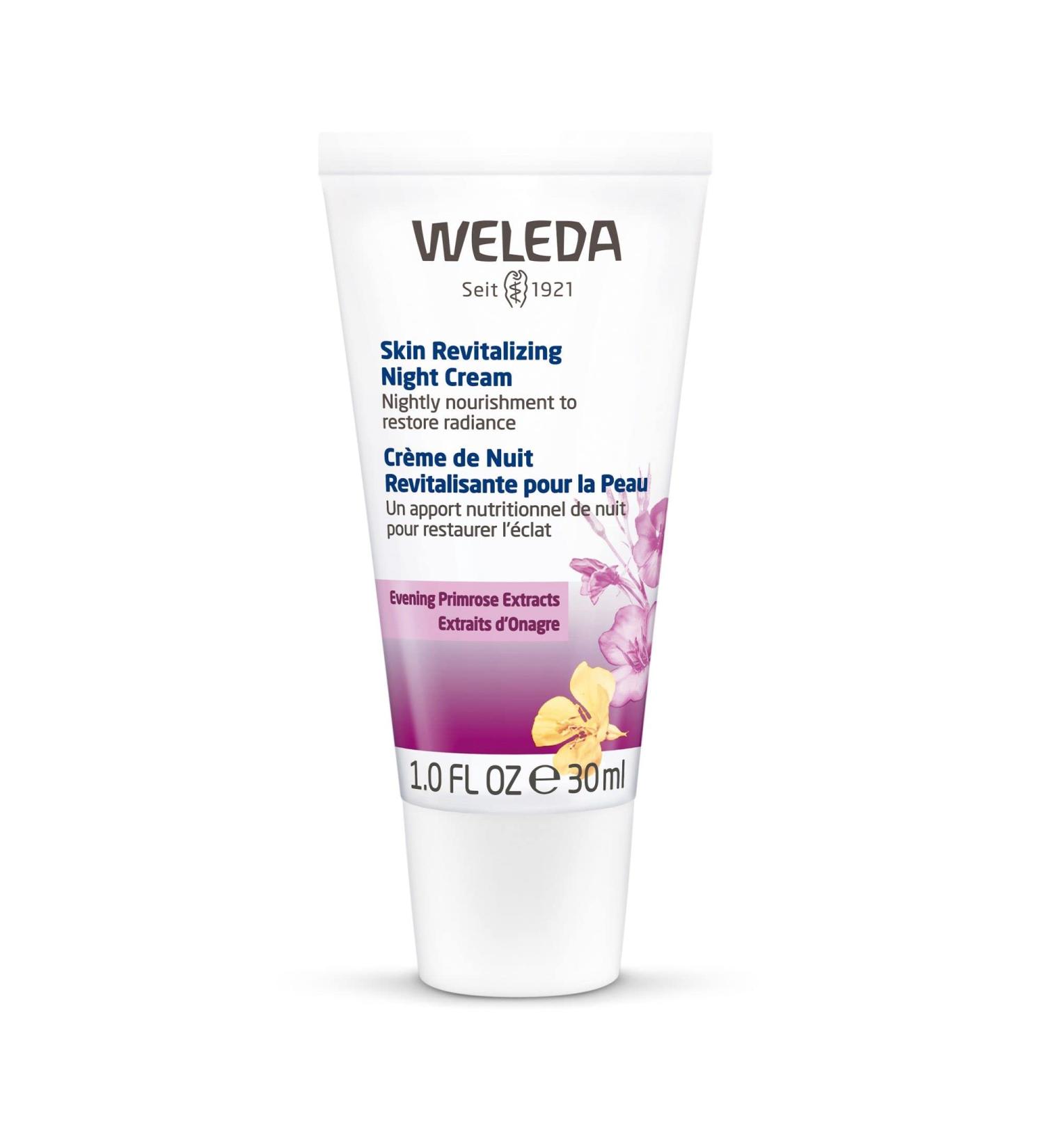 Weleda Skin Revitalizing Night Cream 1 oz | Hydrating & Nourishing Night Moisturizer - Buy Online on GoSupps.com