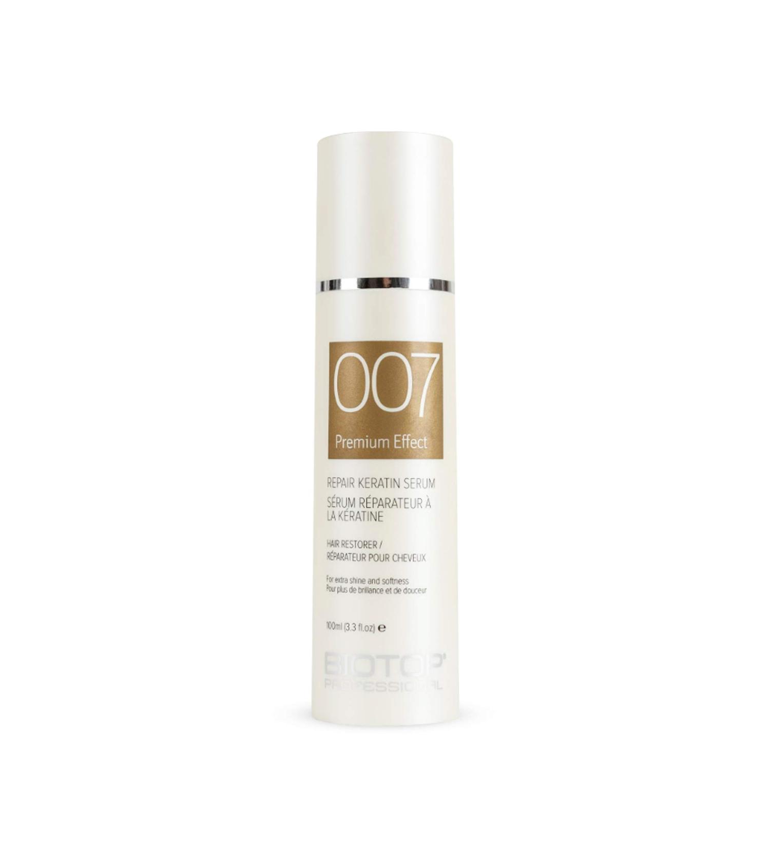 Biotop Professional 007 Keratin Serum for Very Damaged Hair 3.30 fl oz - Leave-In Treatment for Chemically Treated Hair - Buy Online on GoSupps.com