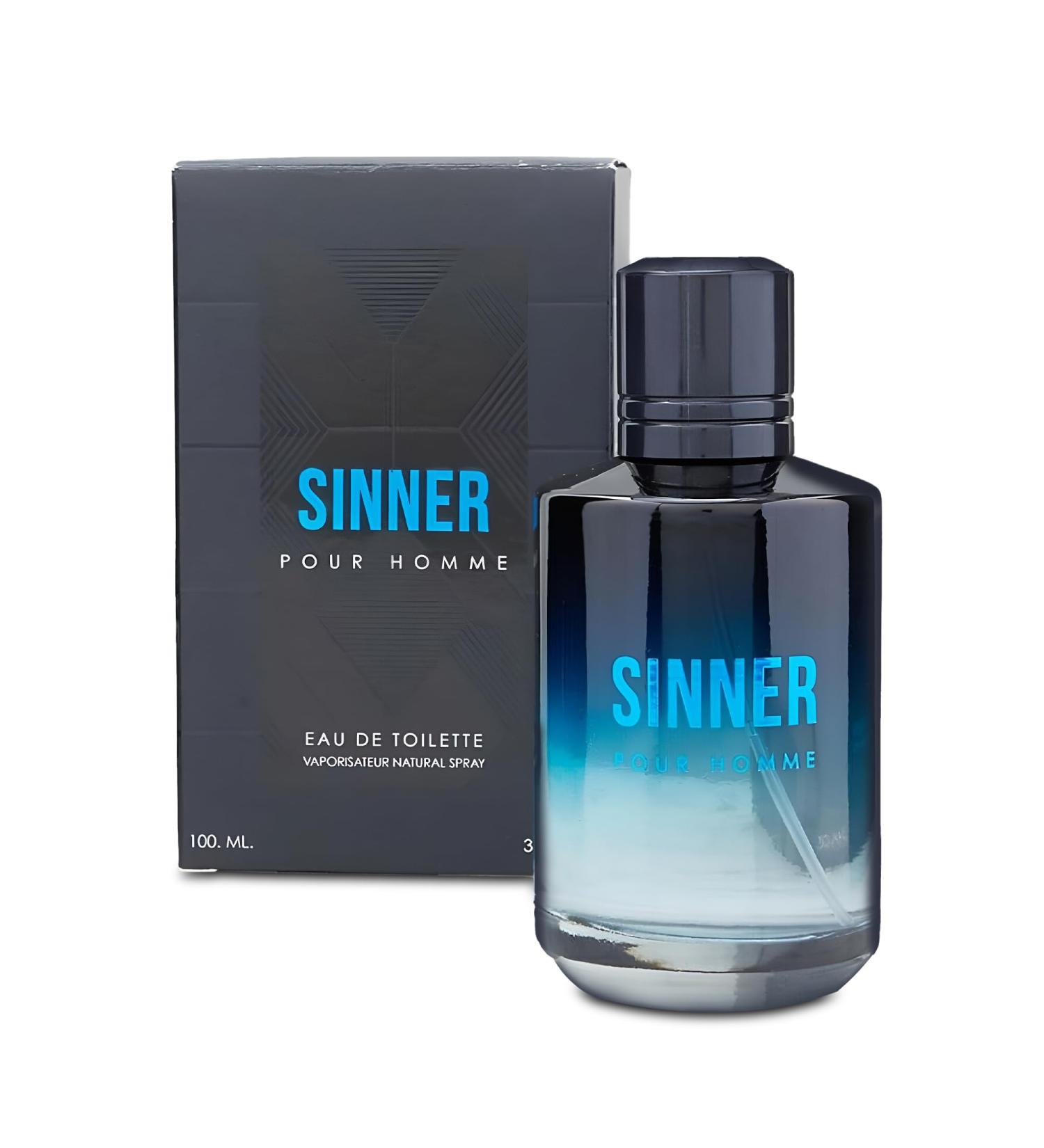 Sinner Sensual Woody Fragrance for Men | Long Lasting Cologne Aromatic Scent Eau de Parfum Natural Spray - Great Holiday Gift 3.4 Fl Oz/100 Ml - Buy Online on GoSupps.com