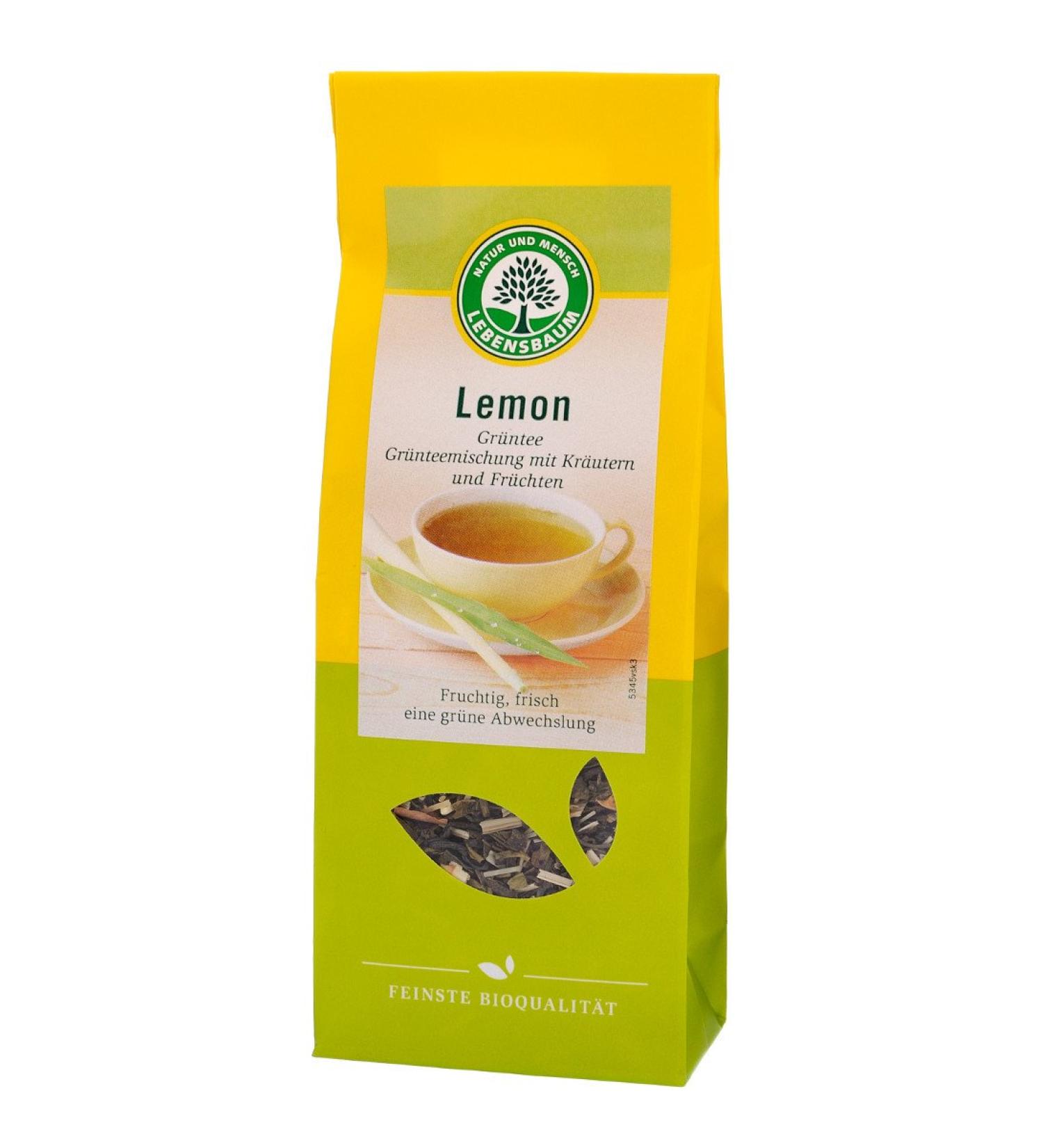 Lebensbaum Green tea - Gunpowder mobile leaves BIO 100 g - Tree of Life