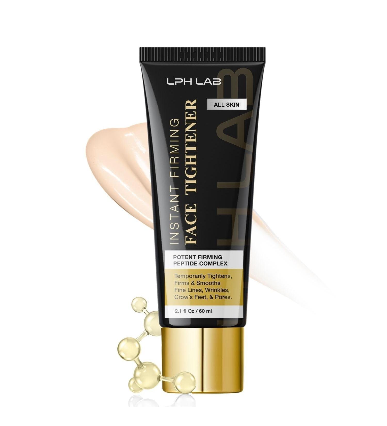 Instant Face Lift Cream: Temporary Face Tightener for Mature Skin (Age 50+) Visibly Firm & Smooth the Look of Wrinkles Fine Lines For Bare Skin Use 2.1 fl oz 2.1 Fl Oz (Pack of 1) - Buy Online on GoSupps.com