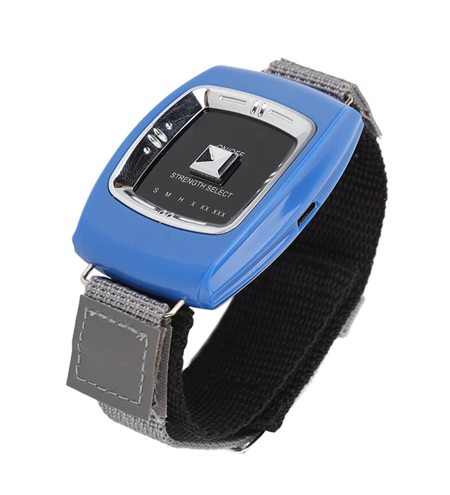 Snore Watch Wristband - Adjustable Anti Snoring Device for Adults - Blue - Buy Online on GoSupps.com