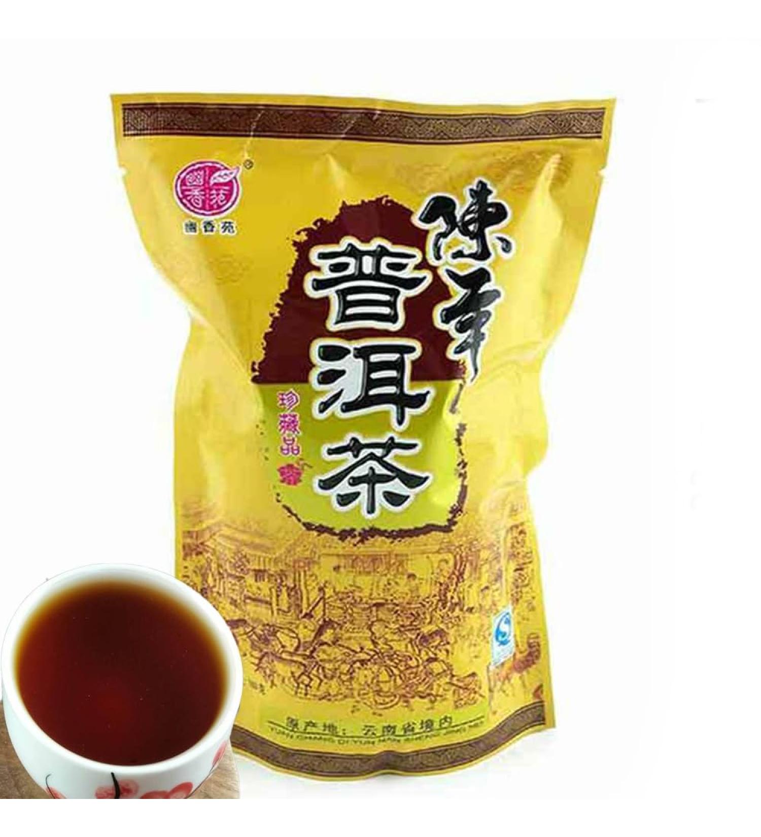 Bon pour l'amincissement Puerh en vrac Ann e Th Puer m r Pu-er Th Yunnan de Chine 250g - Buy Online on GoSupps.com