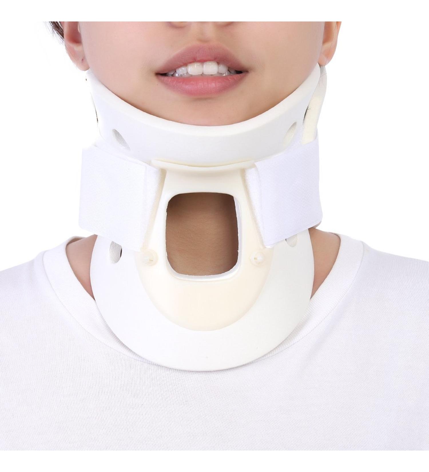 Breathable Neck Brace for Pain Relief | Comfortable Neck Support Orthosis (S) - International Shipping Available - Buy Online on GoSupps.com