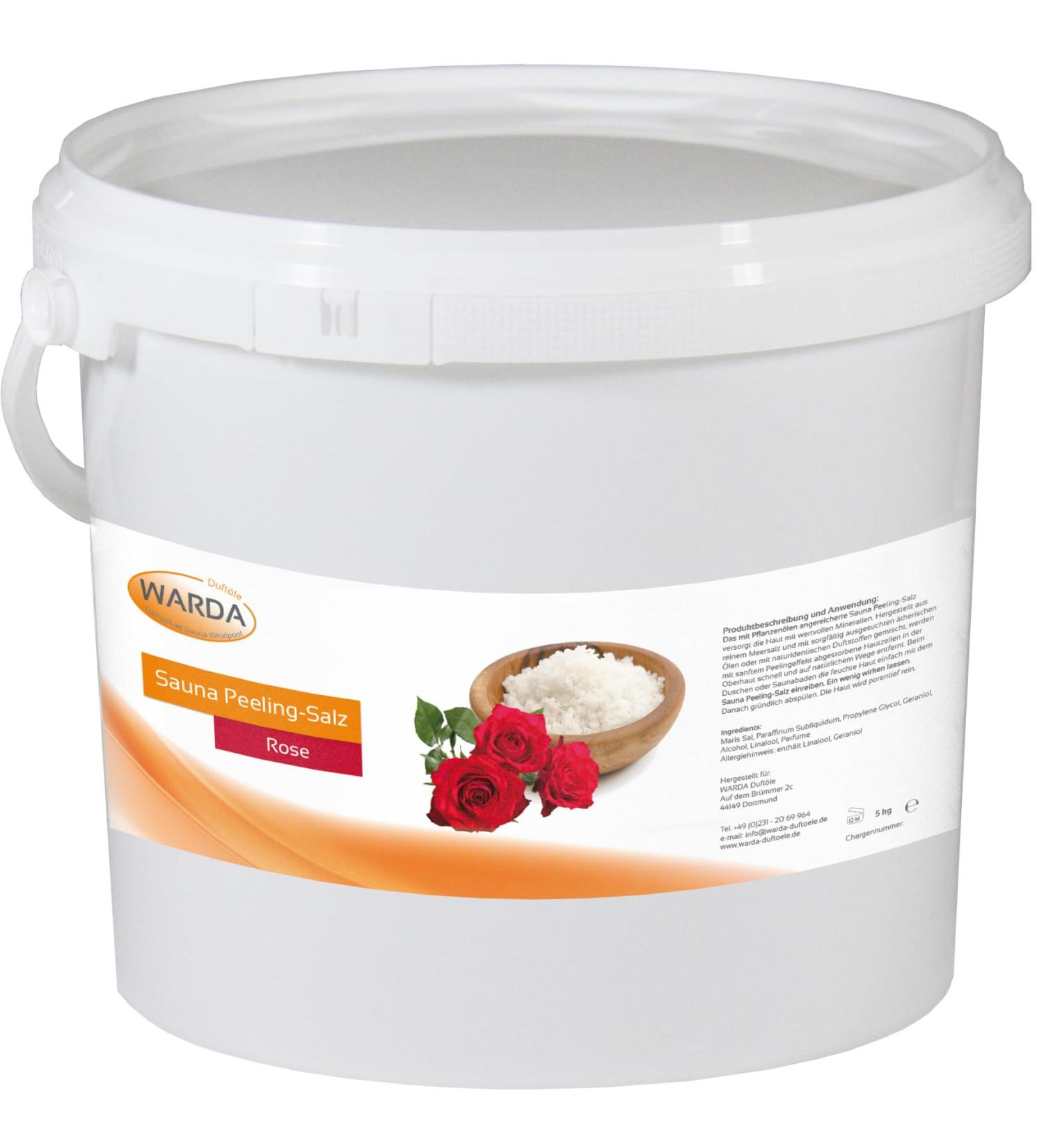 Warda Sauna - Exfoliant sel rose soin de la peau 5 kg