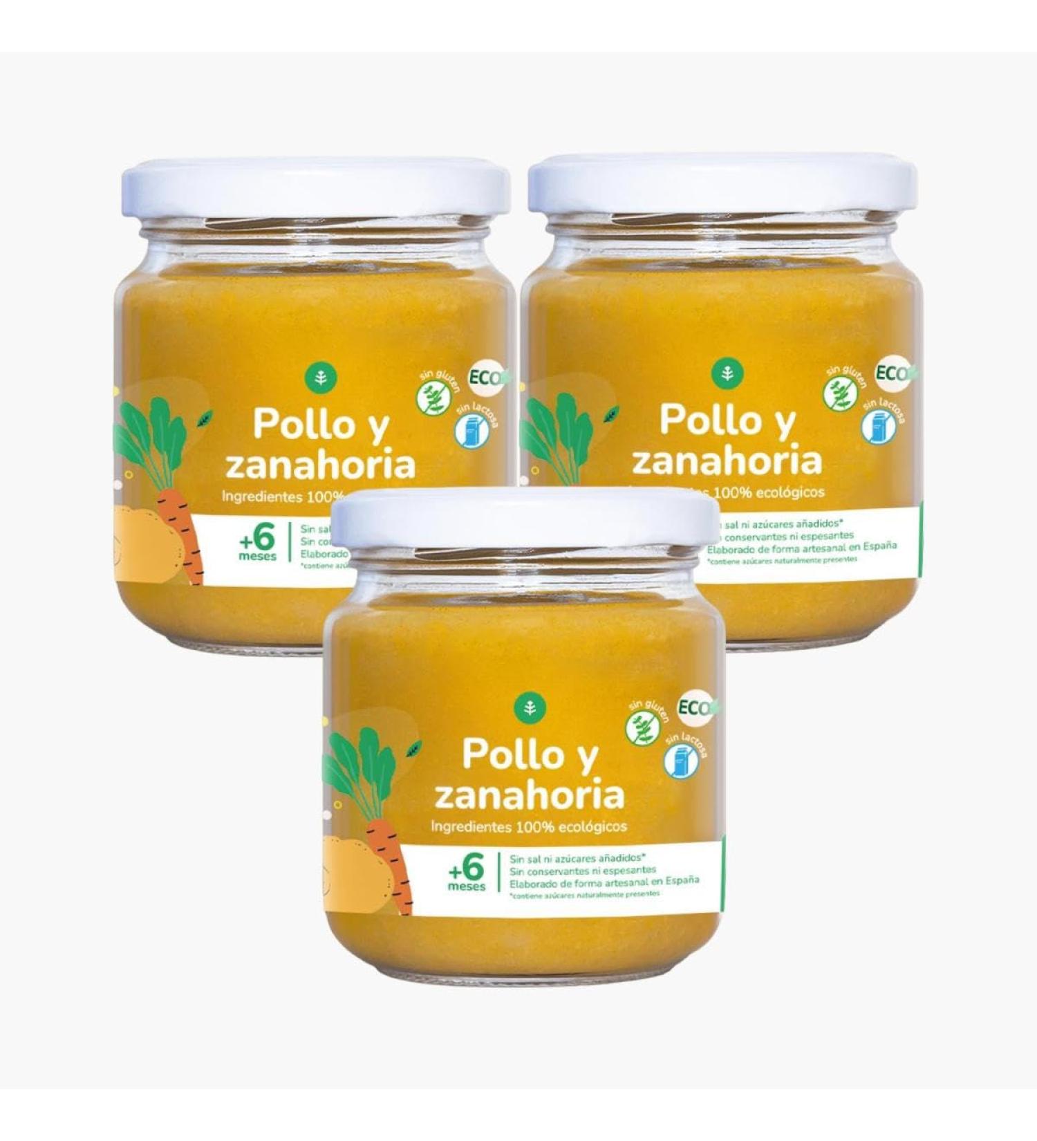 Set of 3 eco-friendly chicken and carrot pots Planet vegetable garden 180 g