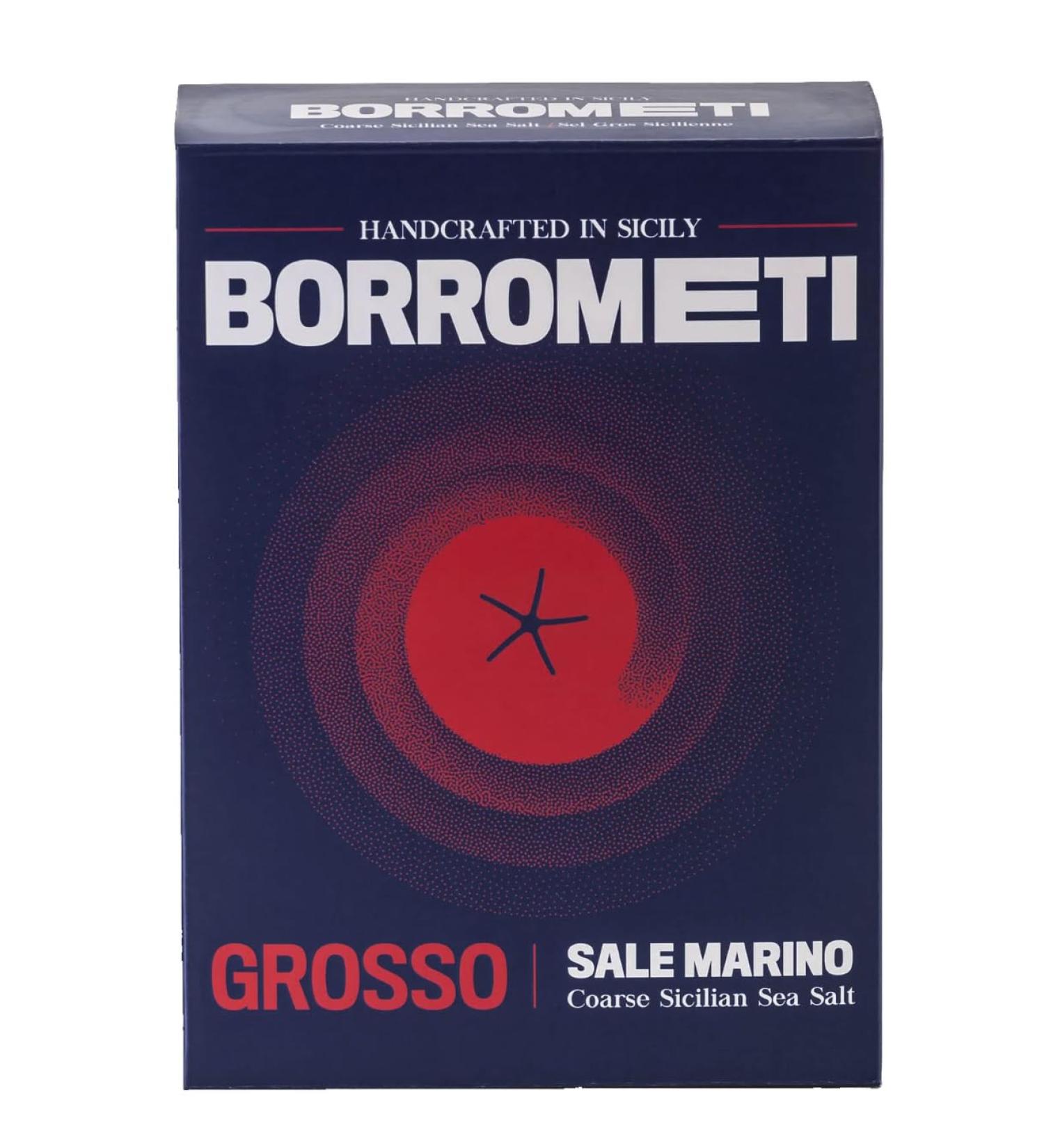 Borrometi Grosso Coarse Sicilian Celtic Mineral Sea Salt Organic Natural GMO Free 35.3oz - Buy Online on GoSupps.com