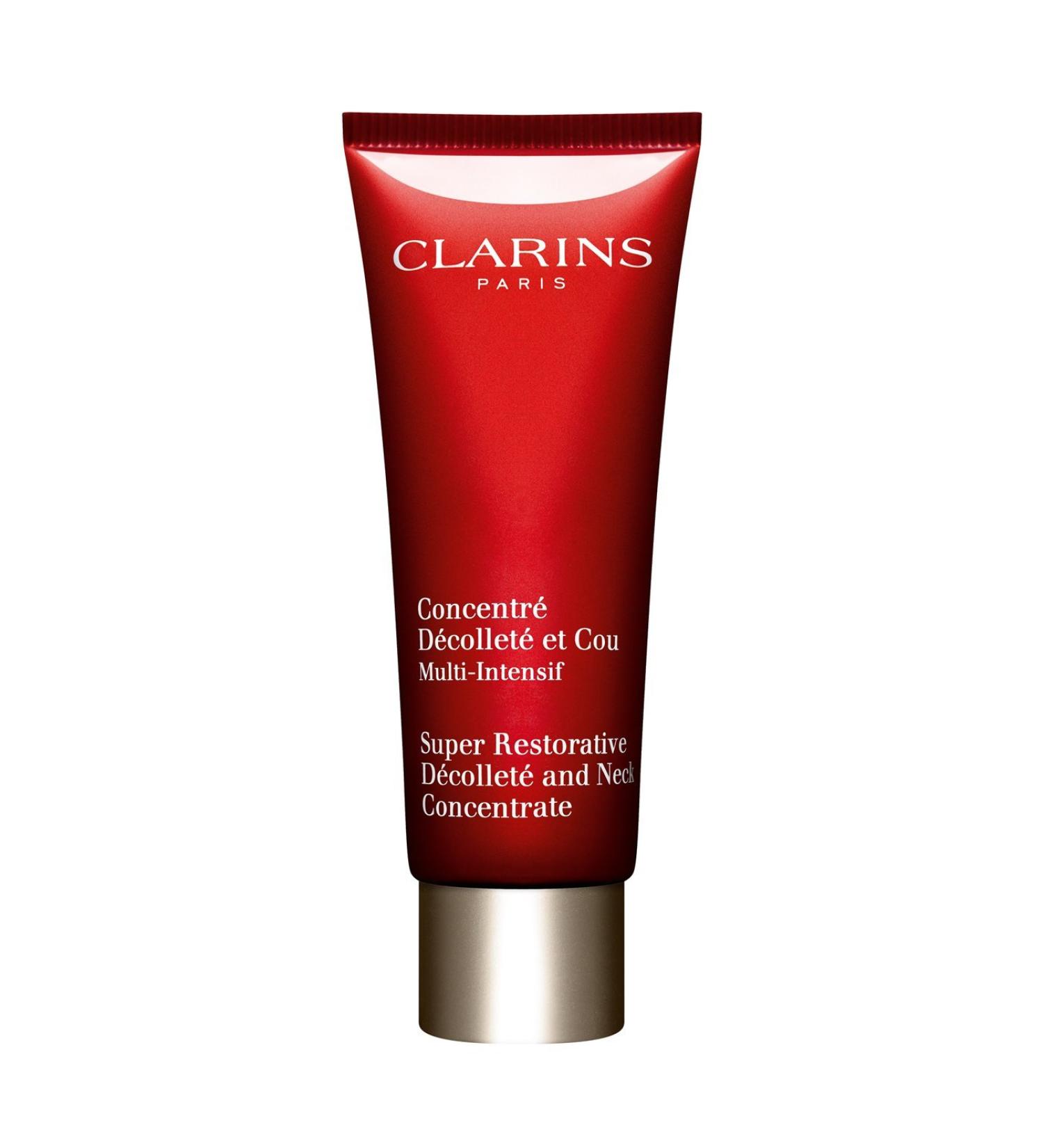 Clarins Super Restorative Decollete And Neck Concentrate cream 2.5 oz - Buy Online on GoSupps.com