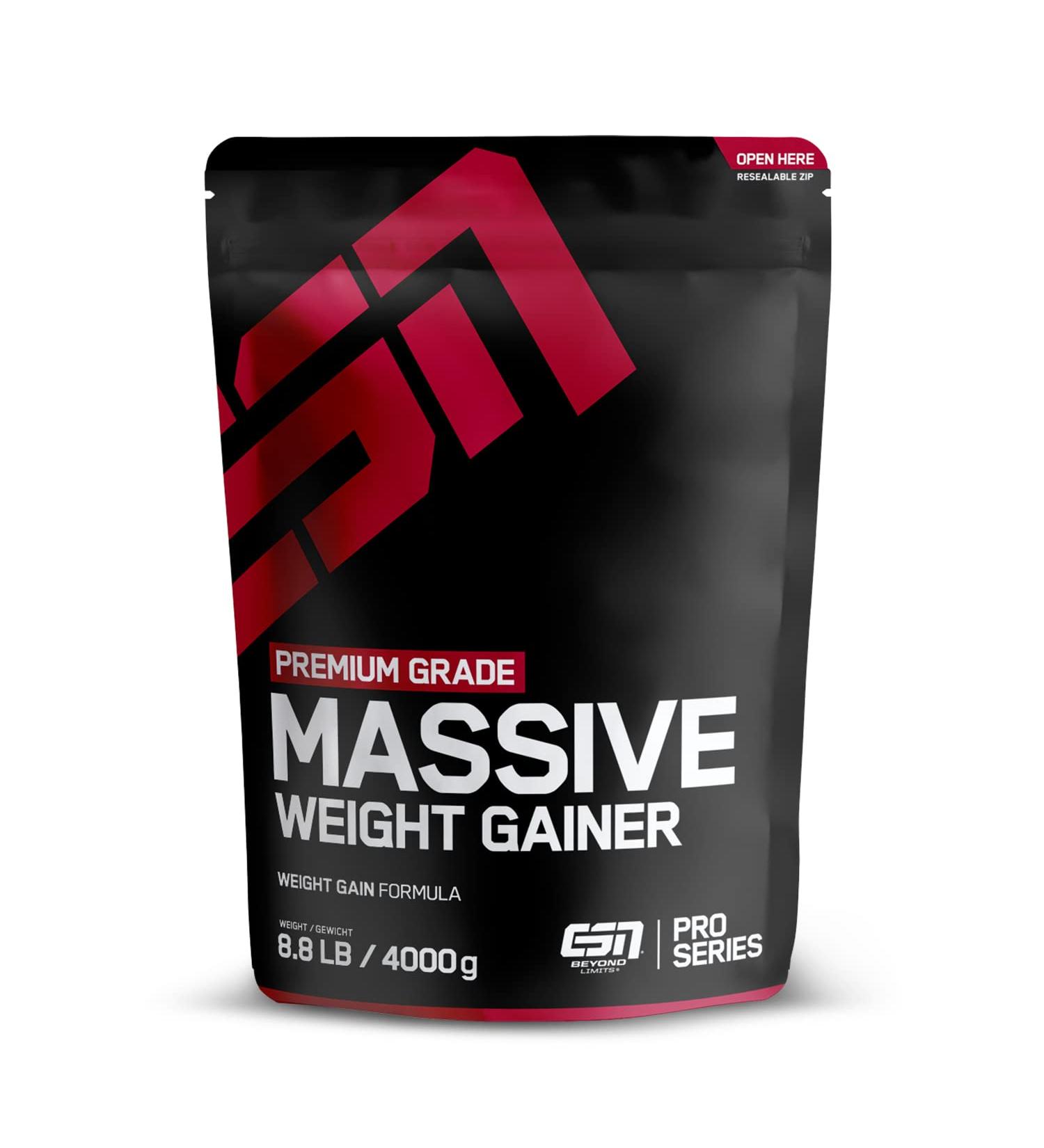 Buy ESN Massive Weight Gainer - Chocolate Cream 4000g | Best International Shipping - Buy Online on GoSupps.com