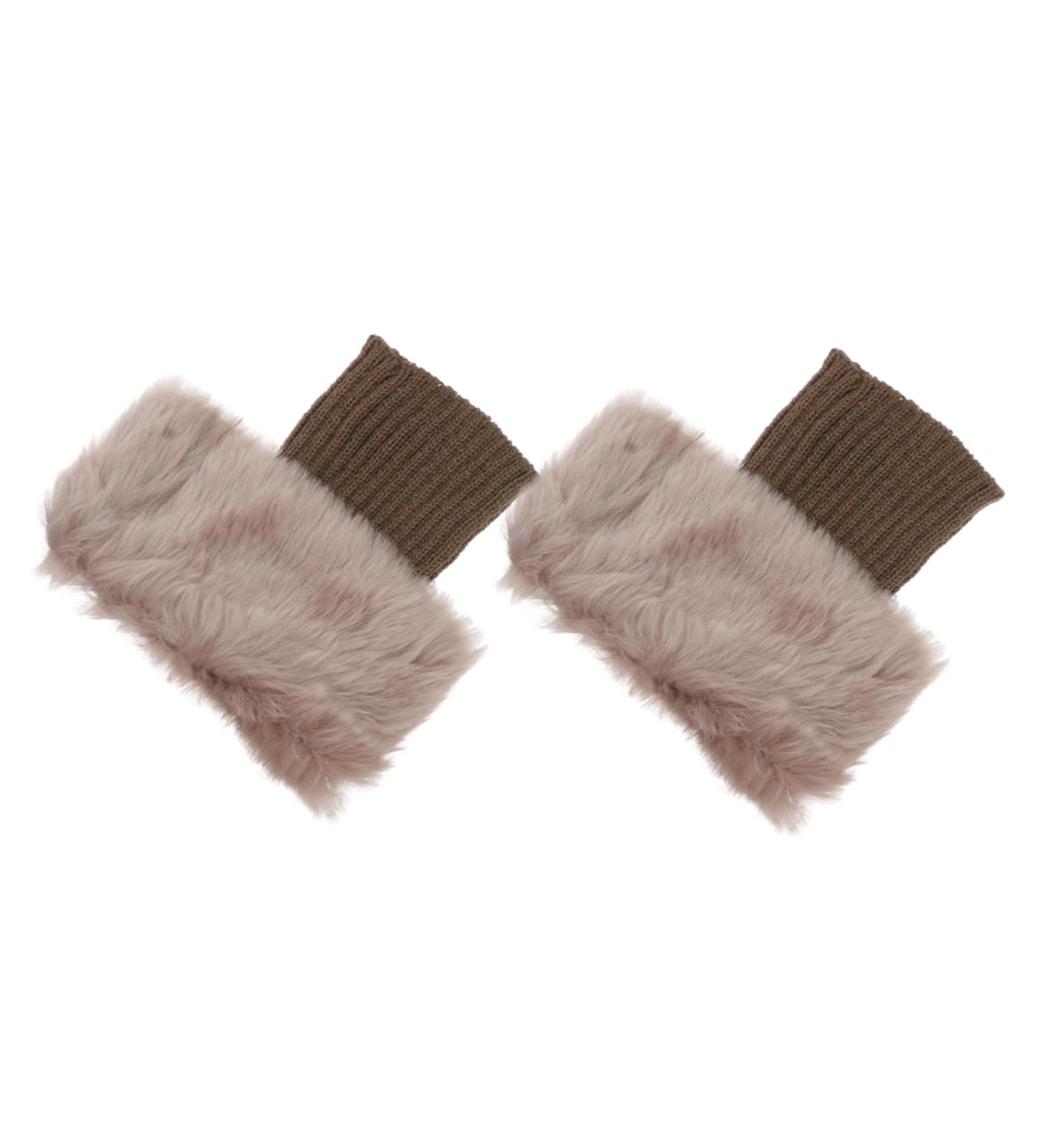Buy Besportble Fluffy Leg Warmers & Boot Covers - Women s Thermal Winter Socks | Cozy Fur Stockings for International Shipping - Buy Online on GoSupps.com