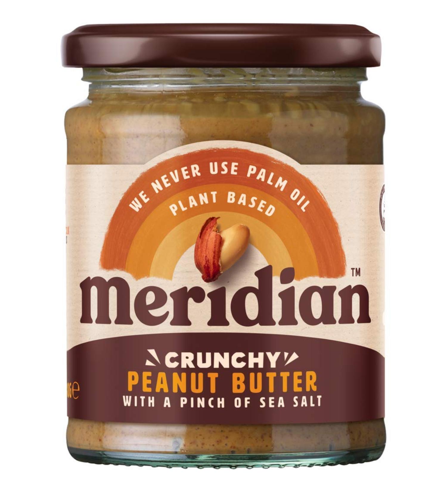 Meridian Nat Crunchy 280g Butter pNUT - Buy Online on GoSupps.com