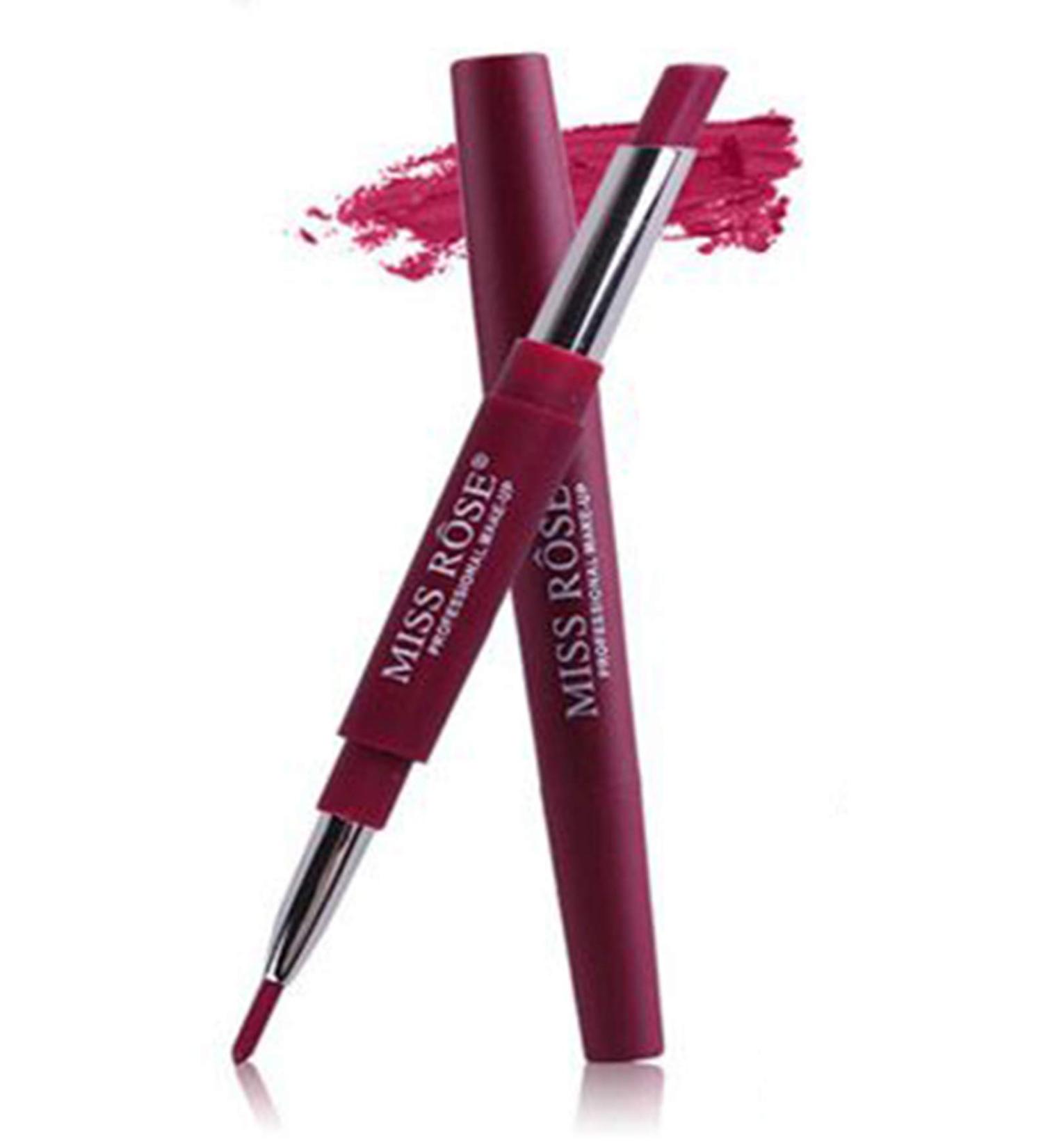 GoBeLi Lipliner 2in1 Lipstick - Plum Lush 05 | Perfect Lip Contour & Liner for Flawless Lips | Shop Internationally! - Buy Online on GoSupps.com