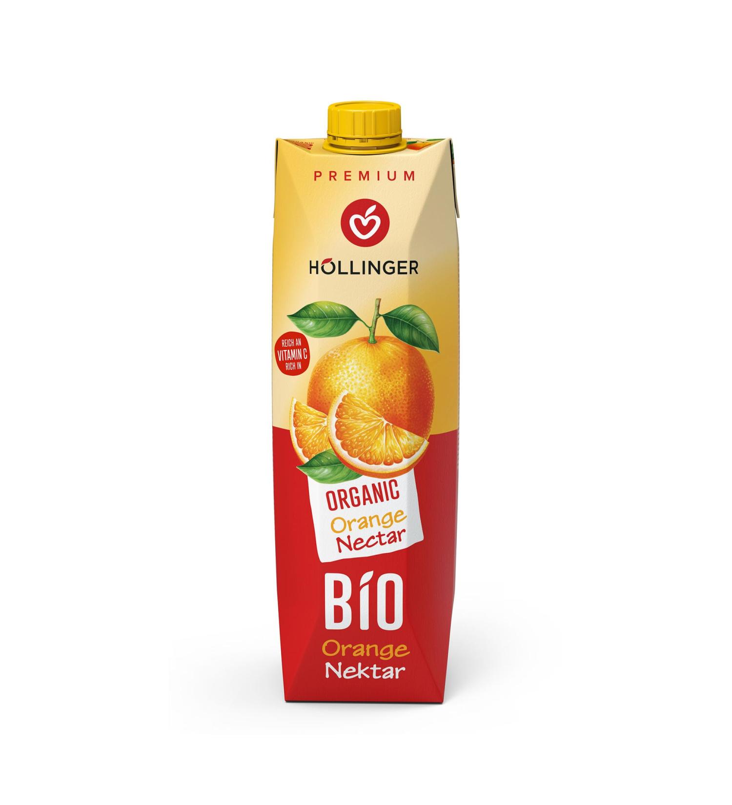H llinger Premium Nectar d'Orange Bio Jus de Fruits Organique Tetra Pack 1000ml Boisson V g talienne 1 l (Lot de 1) - Buy Online on GoSupps.com