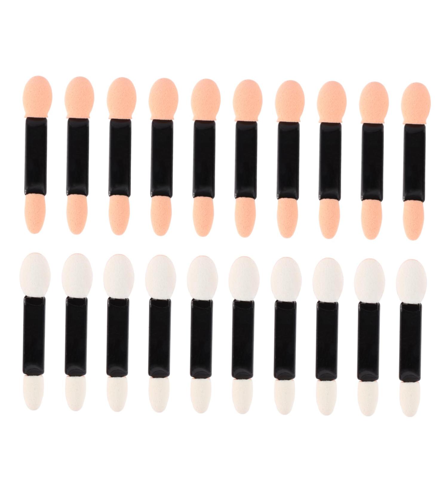 Housoutil 20pcs Professional Double- End Eyeshadow Brushes Eyeshadow Brush Kit Eye Shadow Brush Disposable Set - Buy Online on GoSupps.com