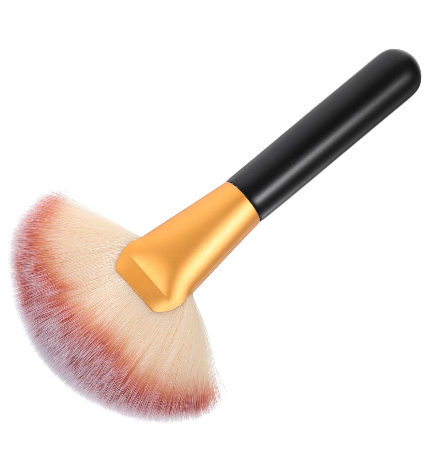 Professional Large Makeup Brush - Wooden Handle Powder Foundation Brush for Flawless Application - Buy Online on GoSupps.com