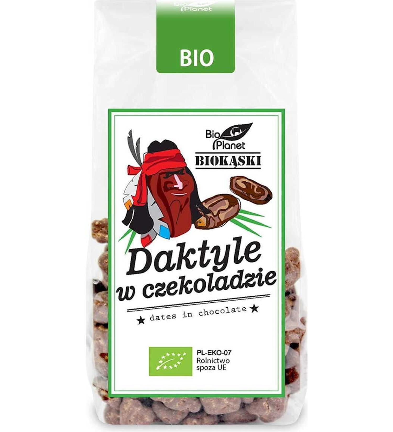 Raw chocolate dates ORGANIC 100g - BIO PLANET