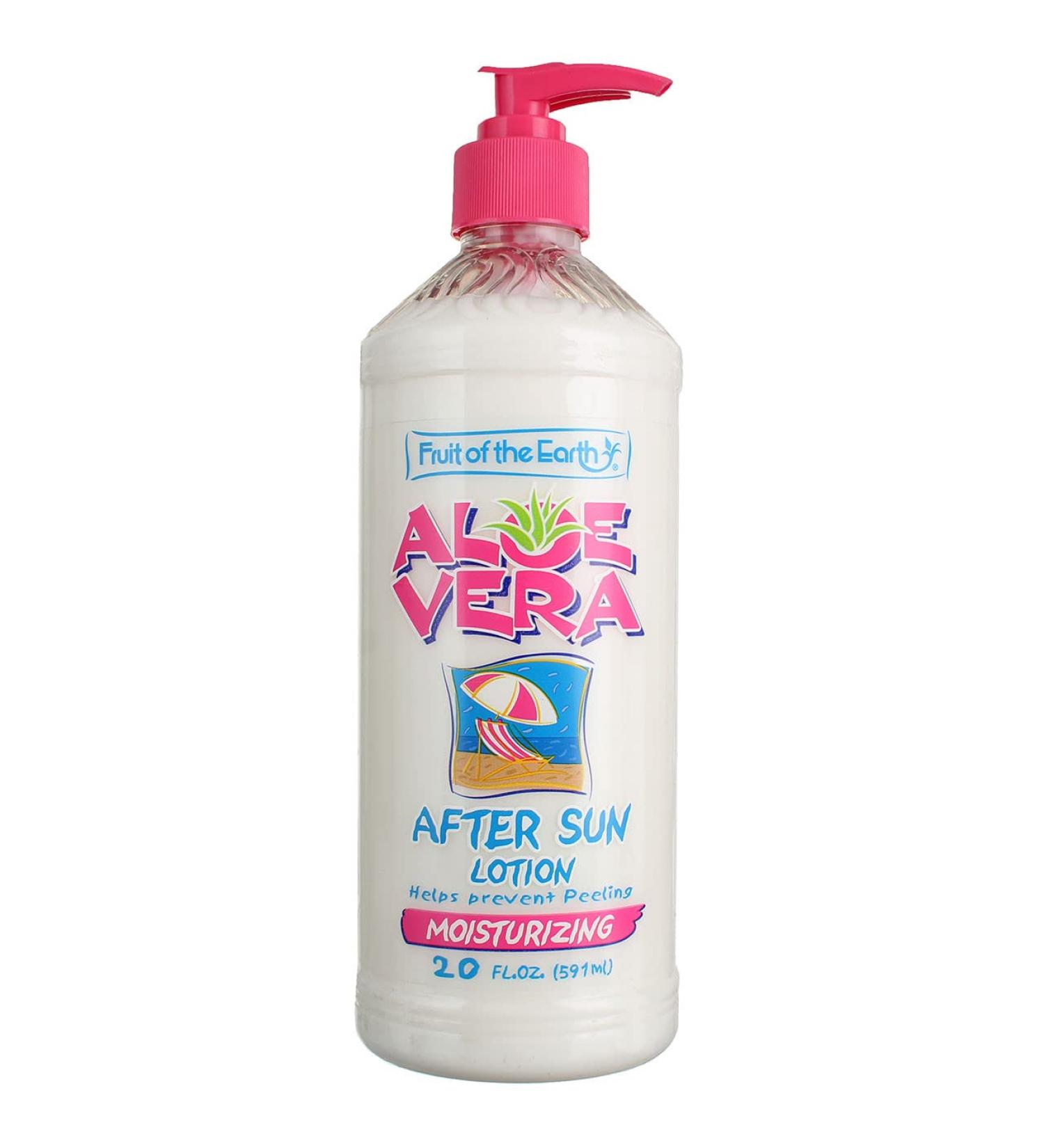 Fruit of the Earth After Sun Lotion - Moisturizing Relief, 20 fl oz (591 ml) - Buy Online on GoSupps.com