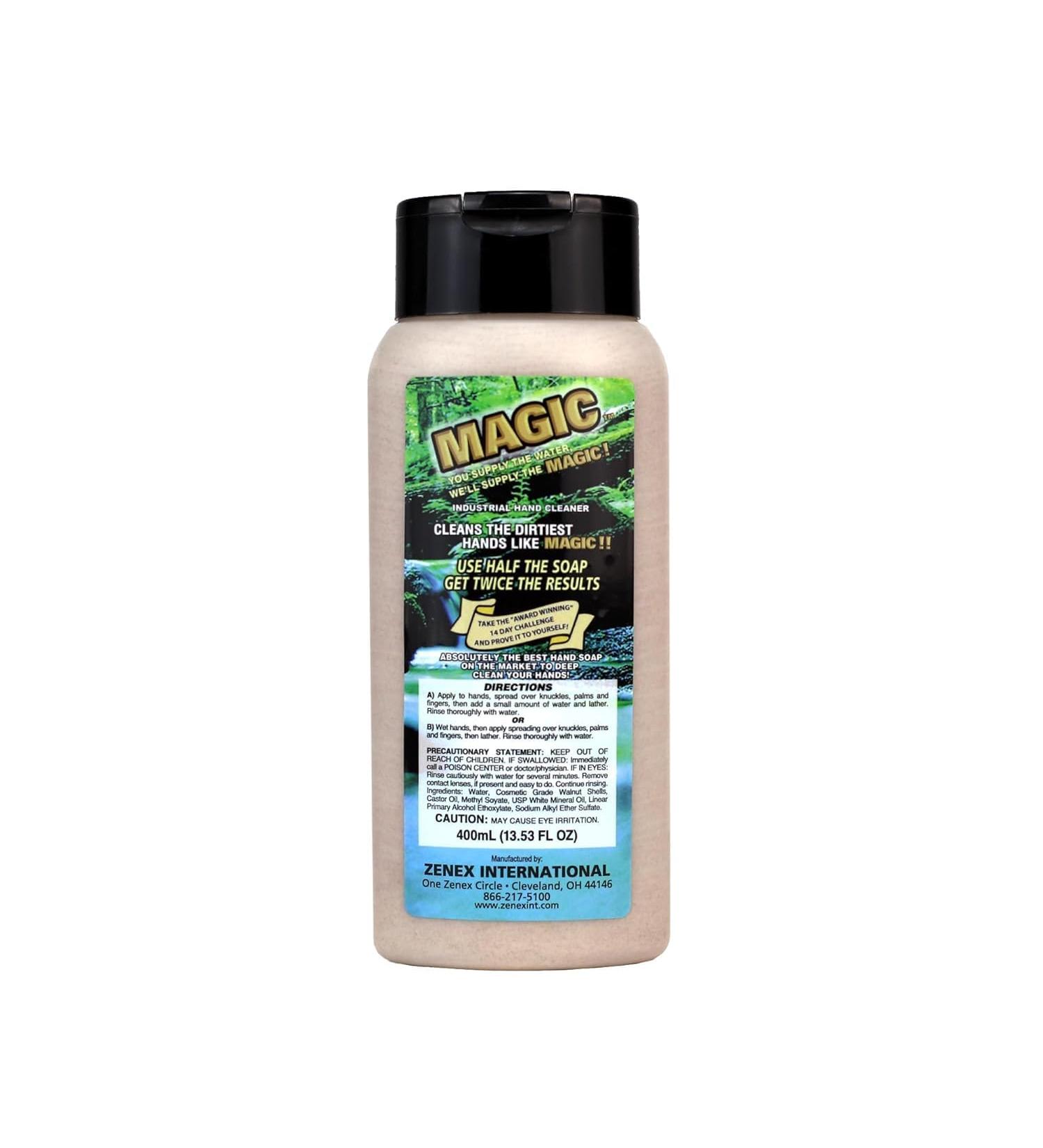 Industrial Hand Cleaner with Walnut Shell Scrubbers Heavy Duty Shop Soap for Auto Mechanics & Garage Removes Grease Oil Ink & Paint Moisturizing Hand Soap 1 Gallon (1 Pack)