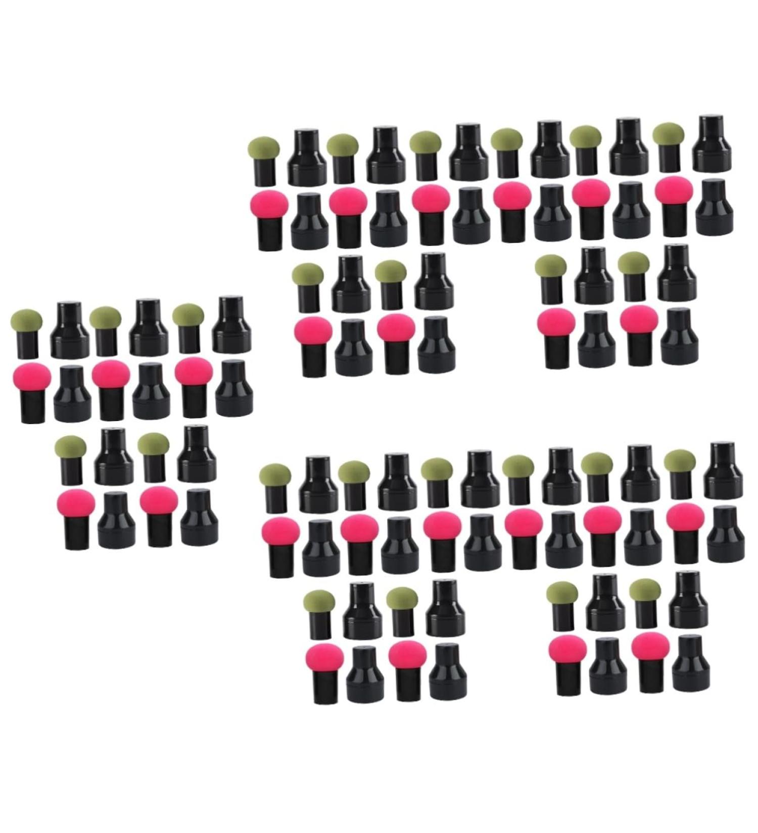 FRCOLOR Simple Puff 50 Sets Mushroom Head Puff Makeup Foundation Hydrophilic Polyurethane Sponge Girl Makeup Pad - Buy Online on GoSupps.com