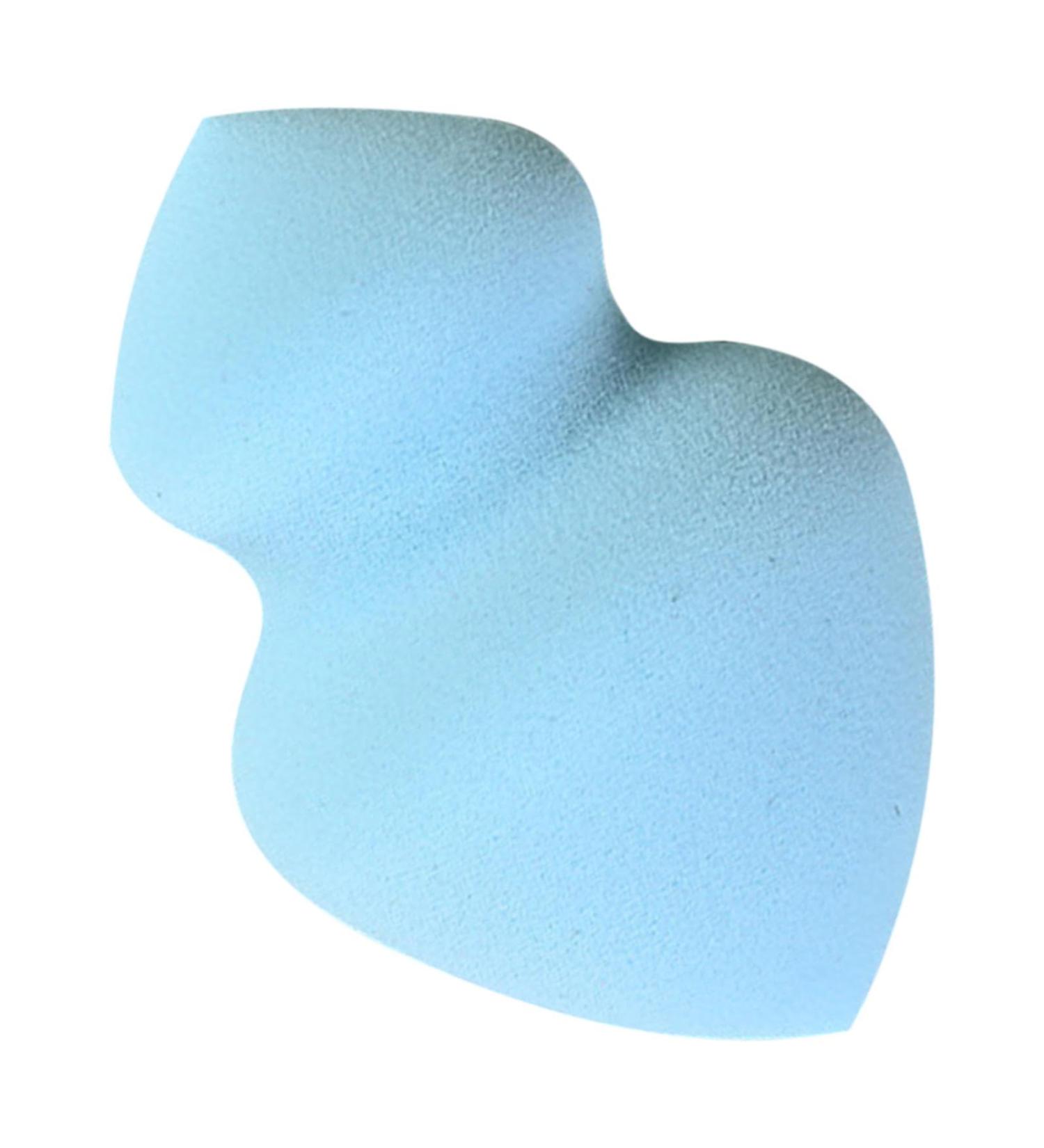 Makeup Sponges For Foundation Gyro Shape Soft Beauty Cosmetic Blender - Professional Streak Application Blender Sponge For Foundation Liquid Cream And Powder Gyro Beauty Egg 28*40*60 Blue - Buy Online on GoSupps.com