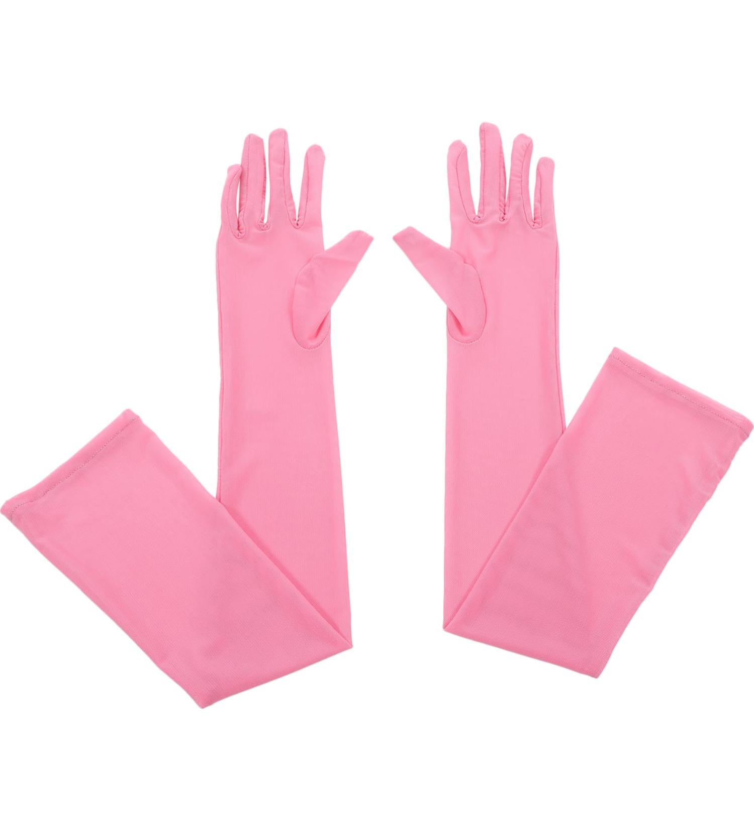 Beaupretty Elbow Length Gloves 1 Pair Polyester Long Opera Party Gloves 1920s Flapper Costume Accessories for Prom Dinner Party - Buy Online on GoSupps.com
