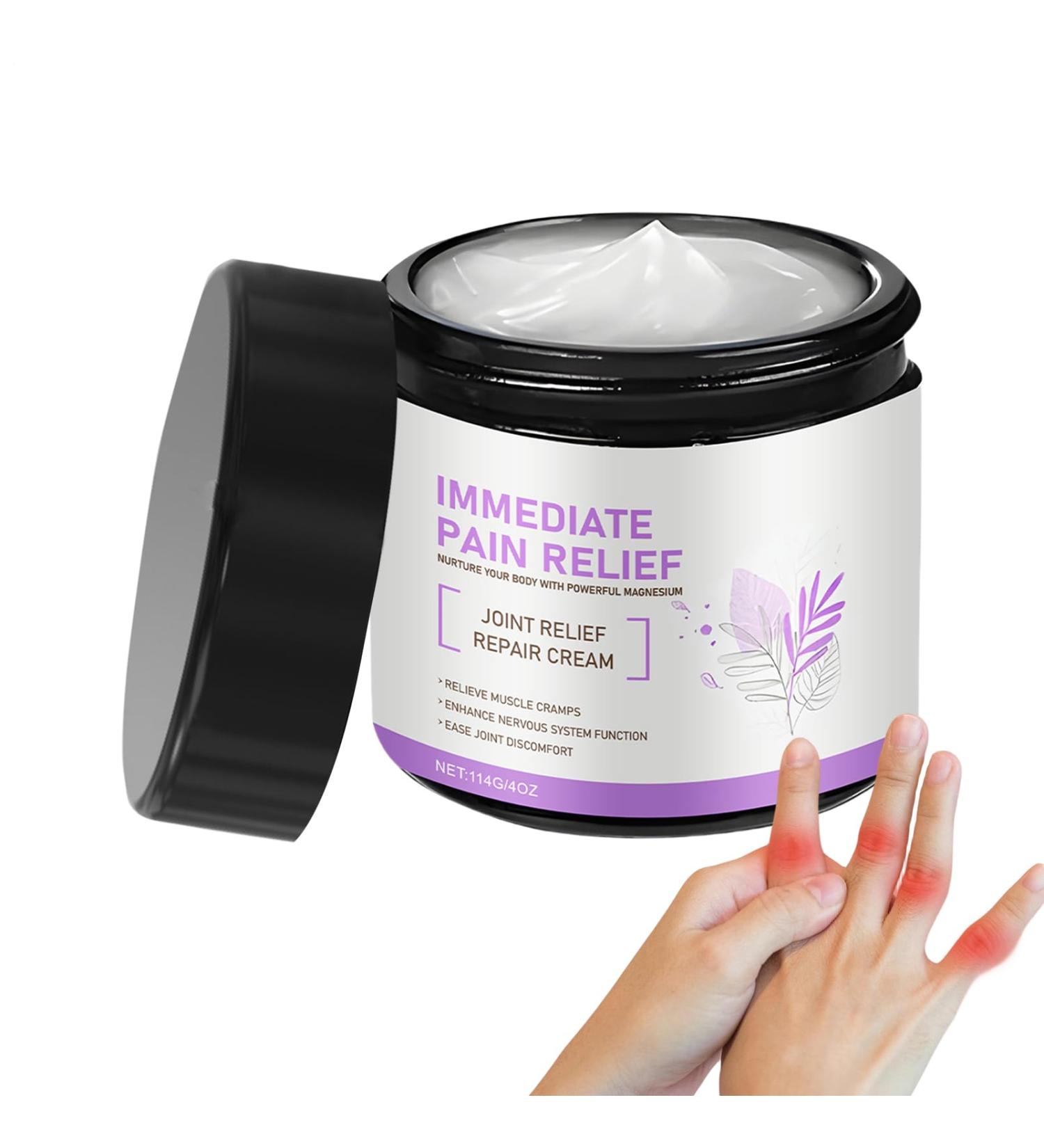 Cr me Articulaire pour Genou | Cr me de Massage pour Articulations 114g - Soin Non Gras Apaisant Pour Dos paules Coudes Hommes Femmes - Buy Online on GoSupps.com