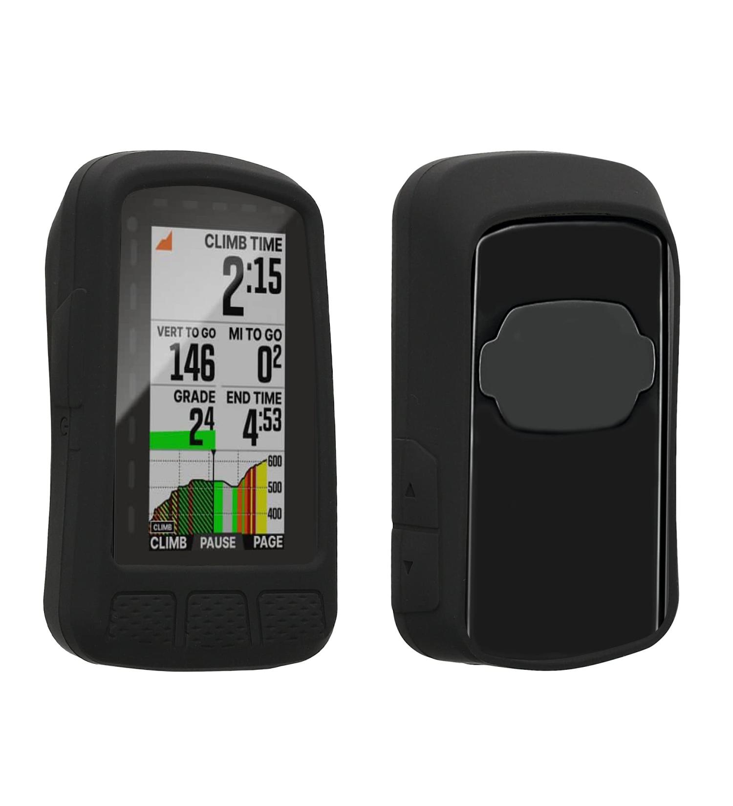 kwmobile Silicone Case for Wahoo Elemnt Roam V2 - Black Protective GPS Bicycle Cover - International Shipping Available - Buy Online on GoSupps.com
