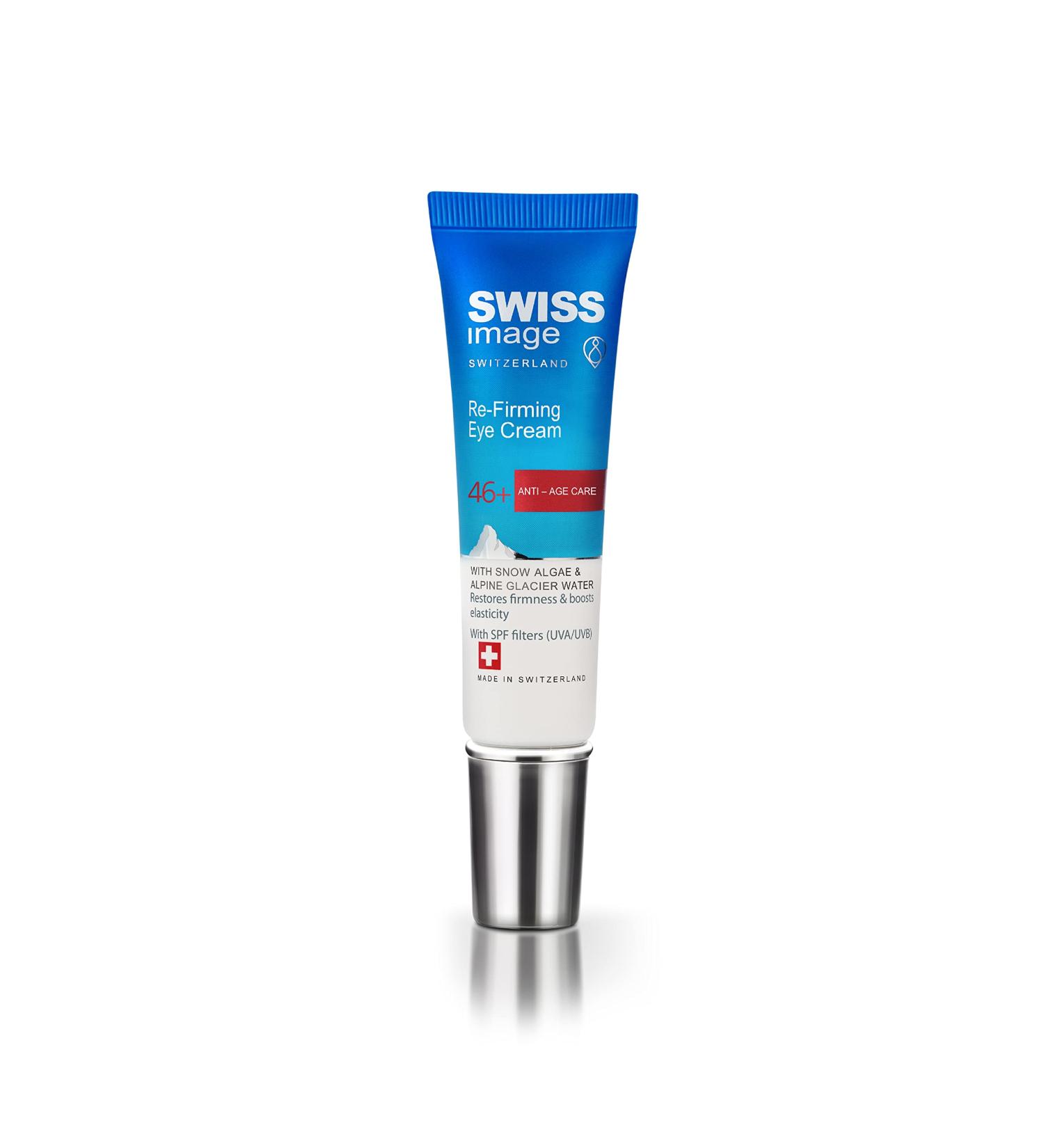 SWISS IMAGE ANTI-AGE 46+ Firming Under-Eye Cream 15ml | Paraben-Free & Mineral Oil-Free - Shop Internationally! - Buy Online on GoSupps.com