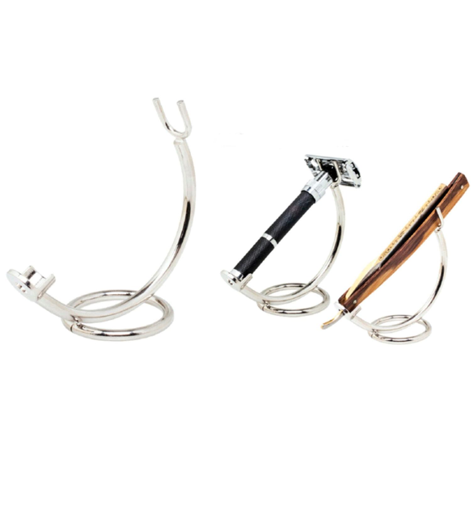 Premium Chrome-Plated Steel Holder for Classic & Pocket Knives - Model 51002 | International Shipping Available - Buy Online on GoSupps.com