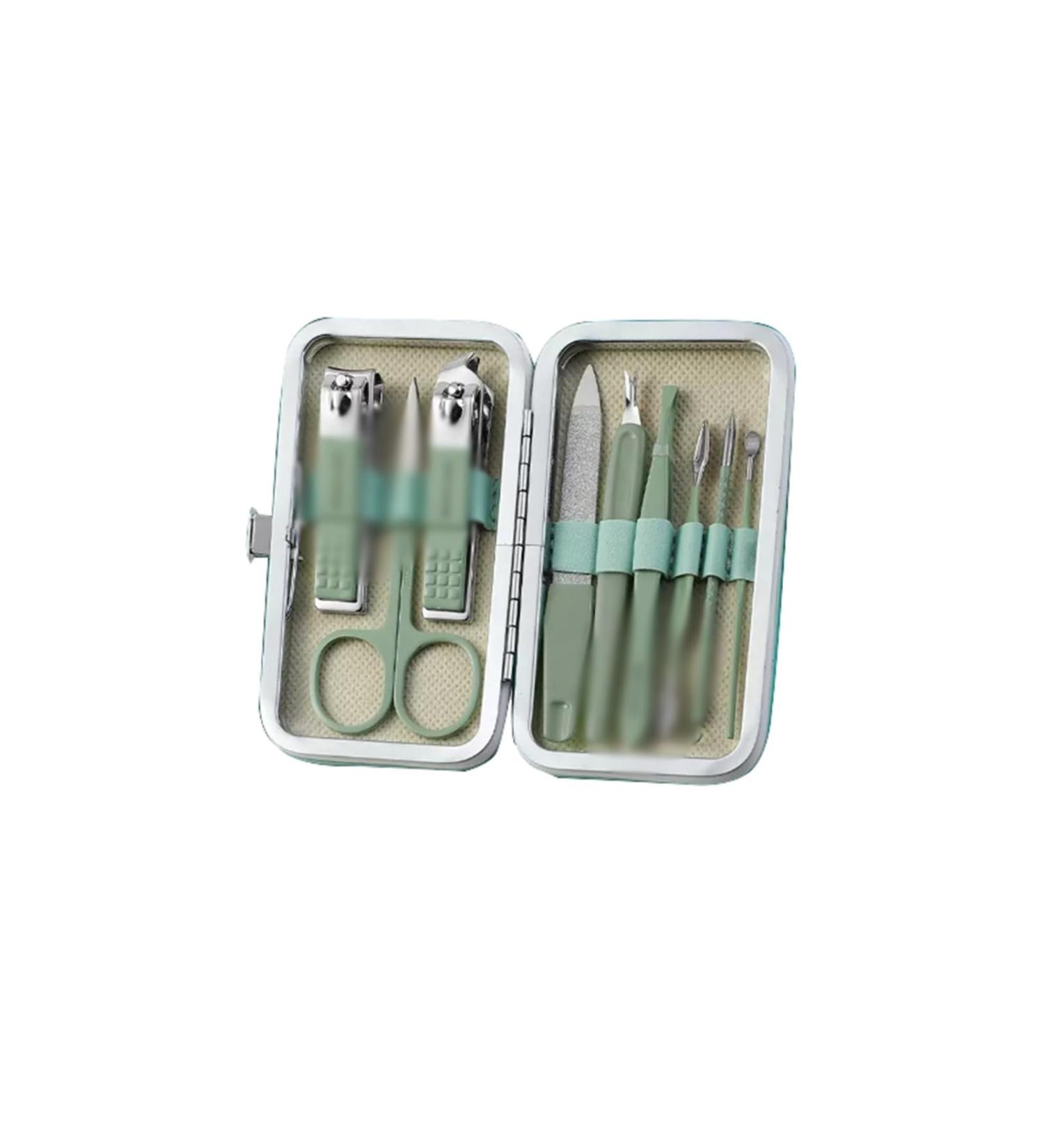 Nail Scissors Nail Clippers and Beauty Tool Portable Set for Home Workplace Outdoor Travel Gift Giving Beauty Salon Toenail Clippers Green - Buy Online on GoSupps.com