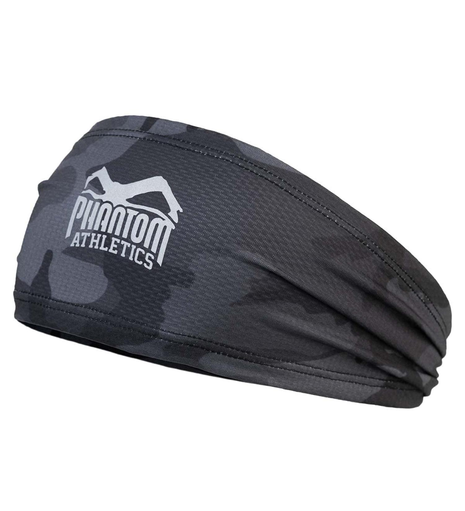 Phantom Sport Headband - Thin Sweatband for Men & Women | Grey Camo Hairband - Ideal for Workouts & Sports - Buy Online on GoSupps.com