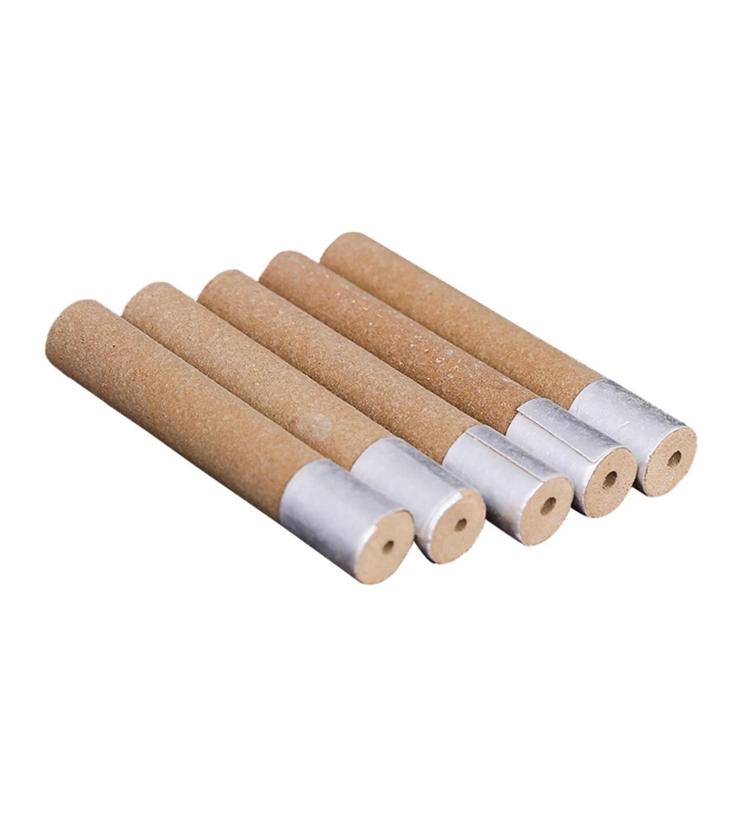 Moxa Tube - 100 Pcs Self-Adhesive Moxa Column for Moxibustion & Massage Therapy | International Shipping Available - Buy Online on GoSupps.com